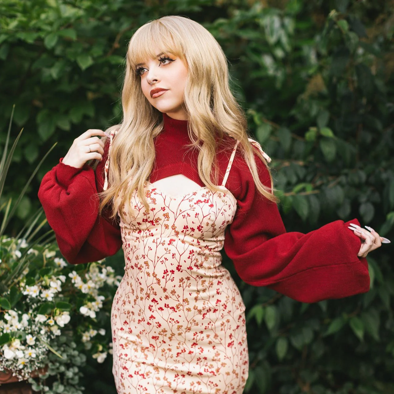 Cottage Bodycon (Beige) - Image 6