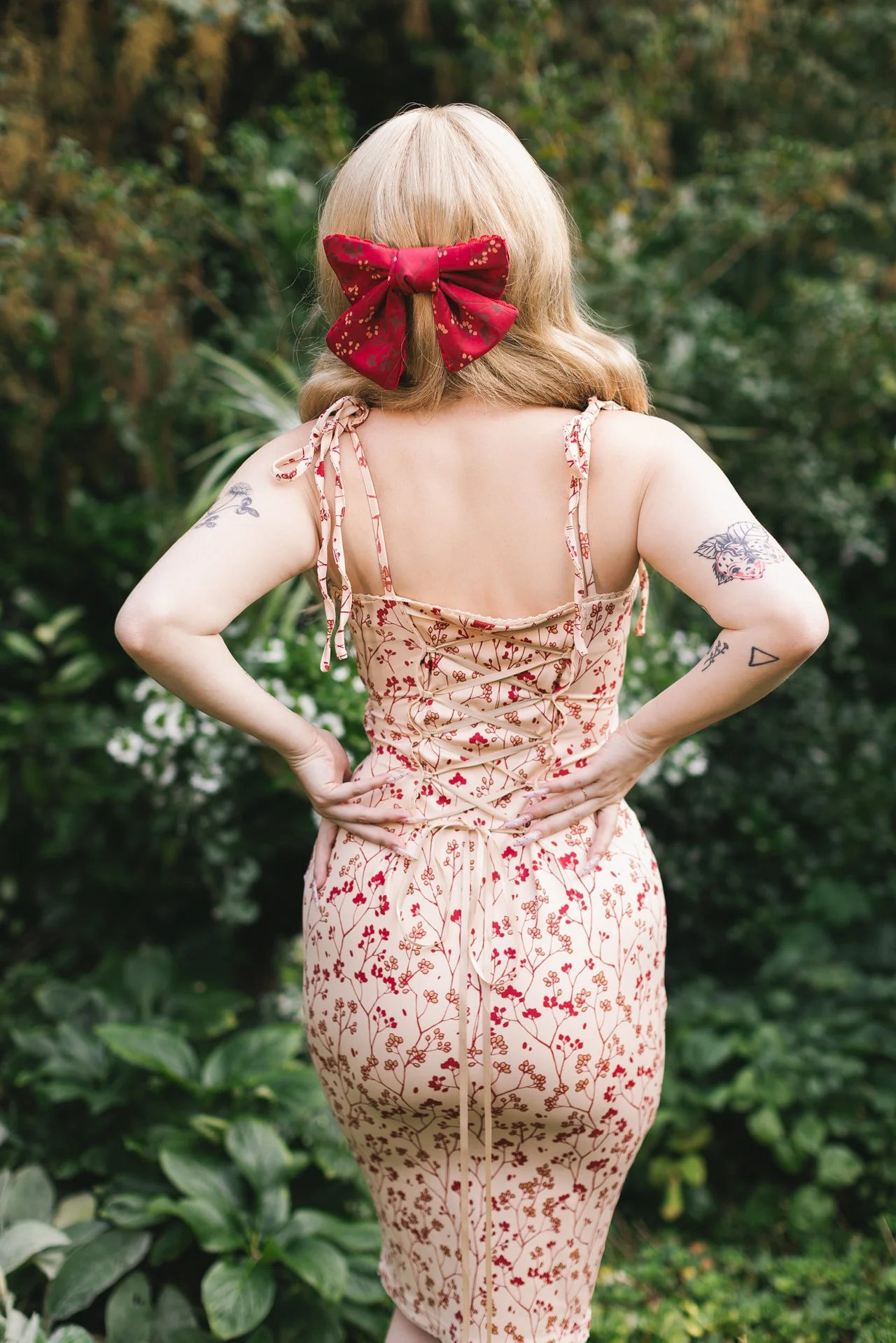 Cottage Bodycon (Beige) - Image 9