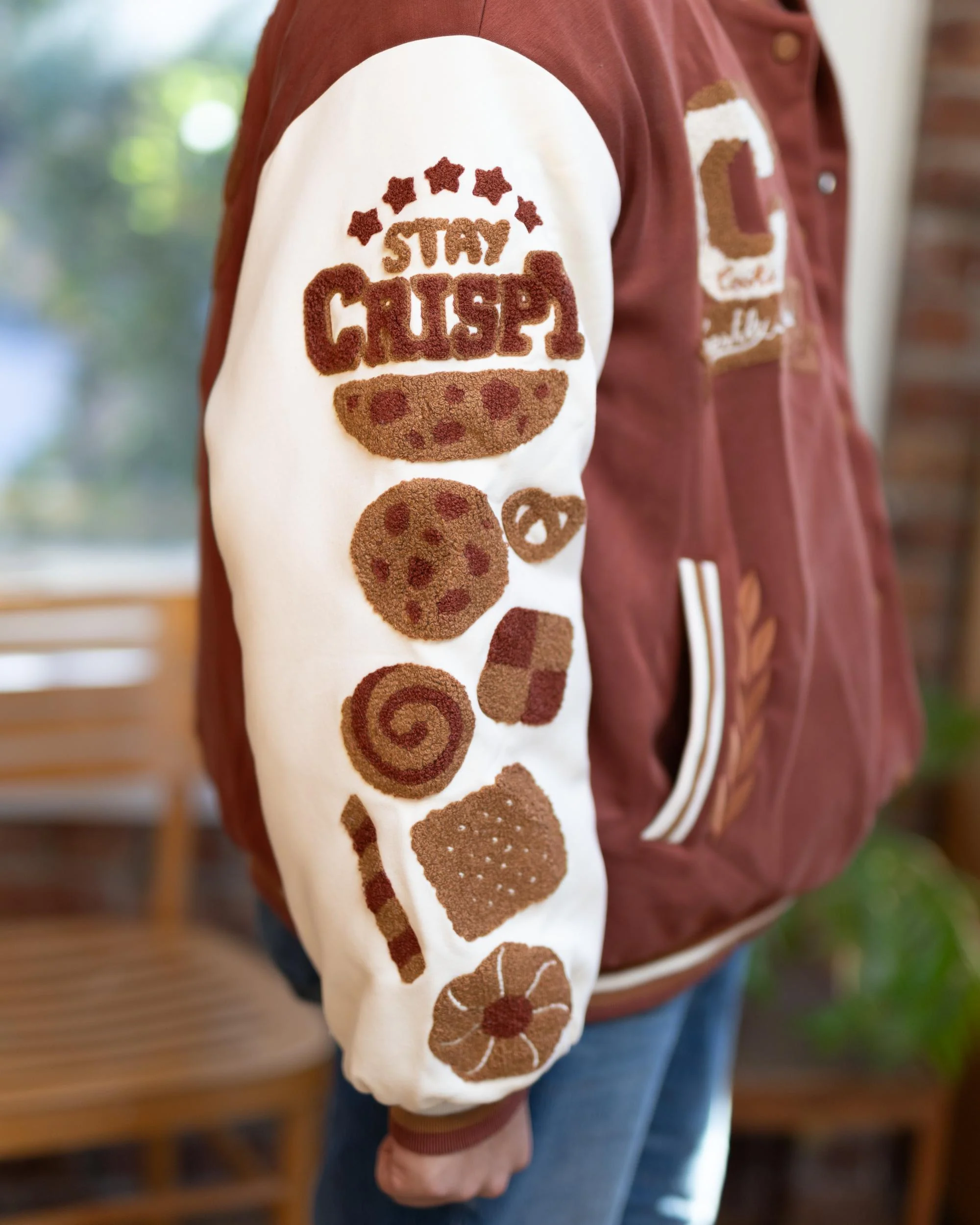 Cookie Varsity Jacket - Image 3