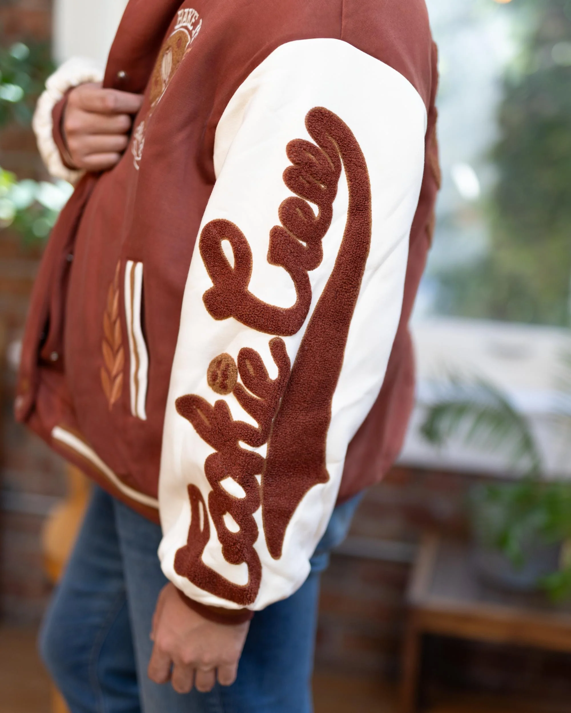 Cookie Varsity Jacket - Image 4