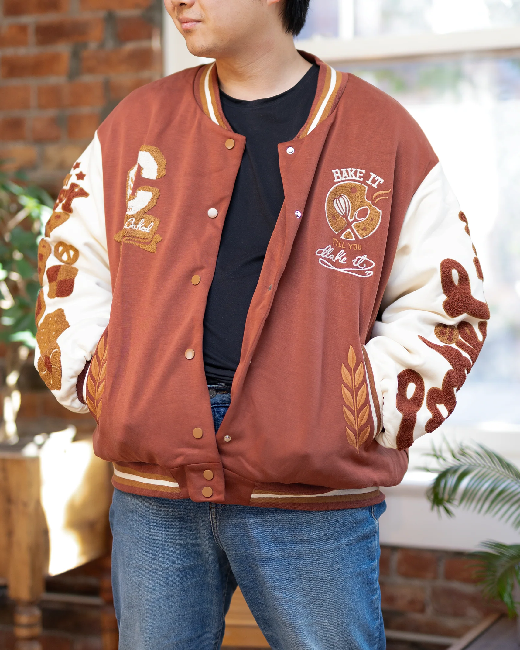 Cookie Varsity Jacket - Image 5