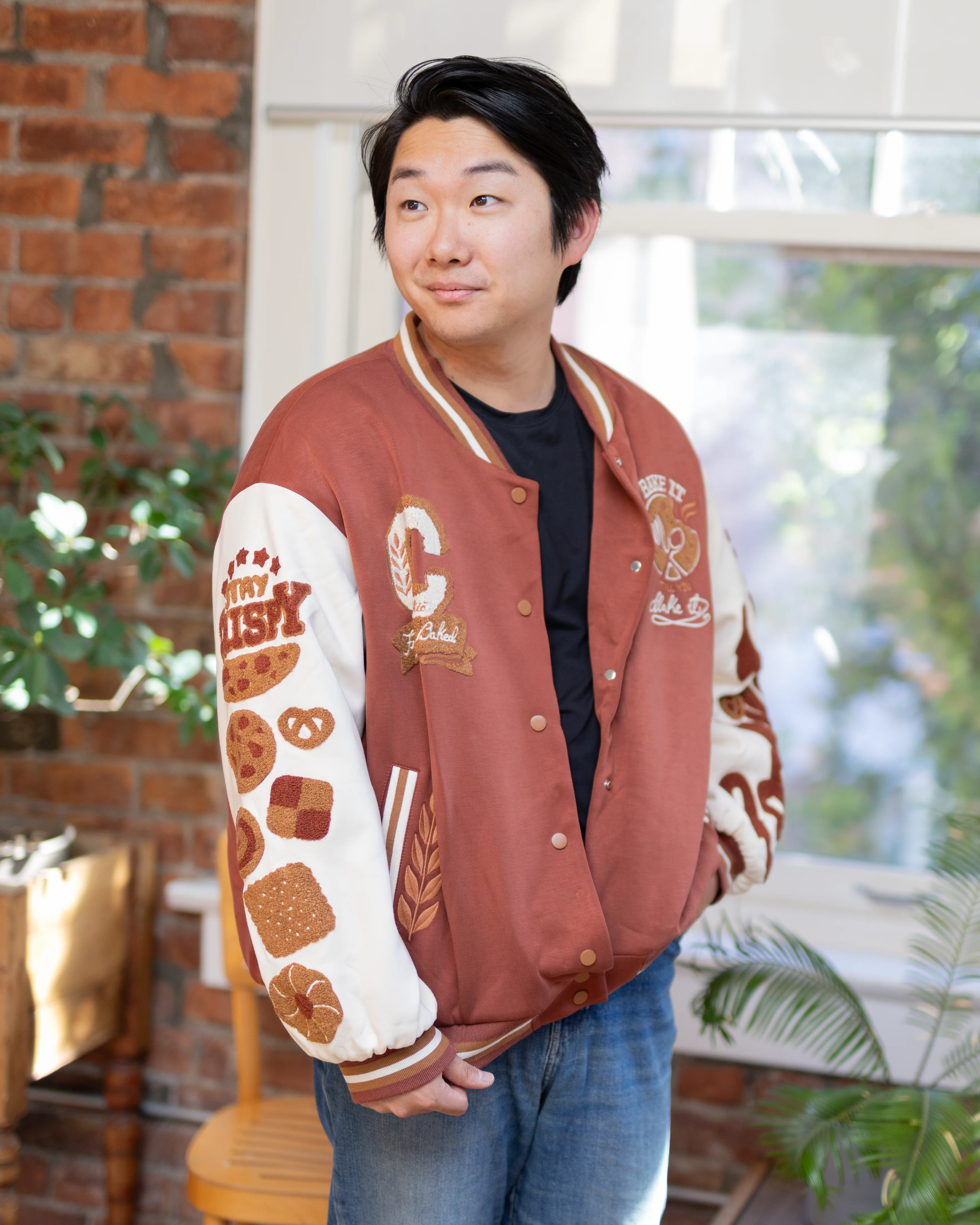 Cookie Varsity Jacket - Image 6