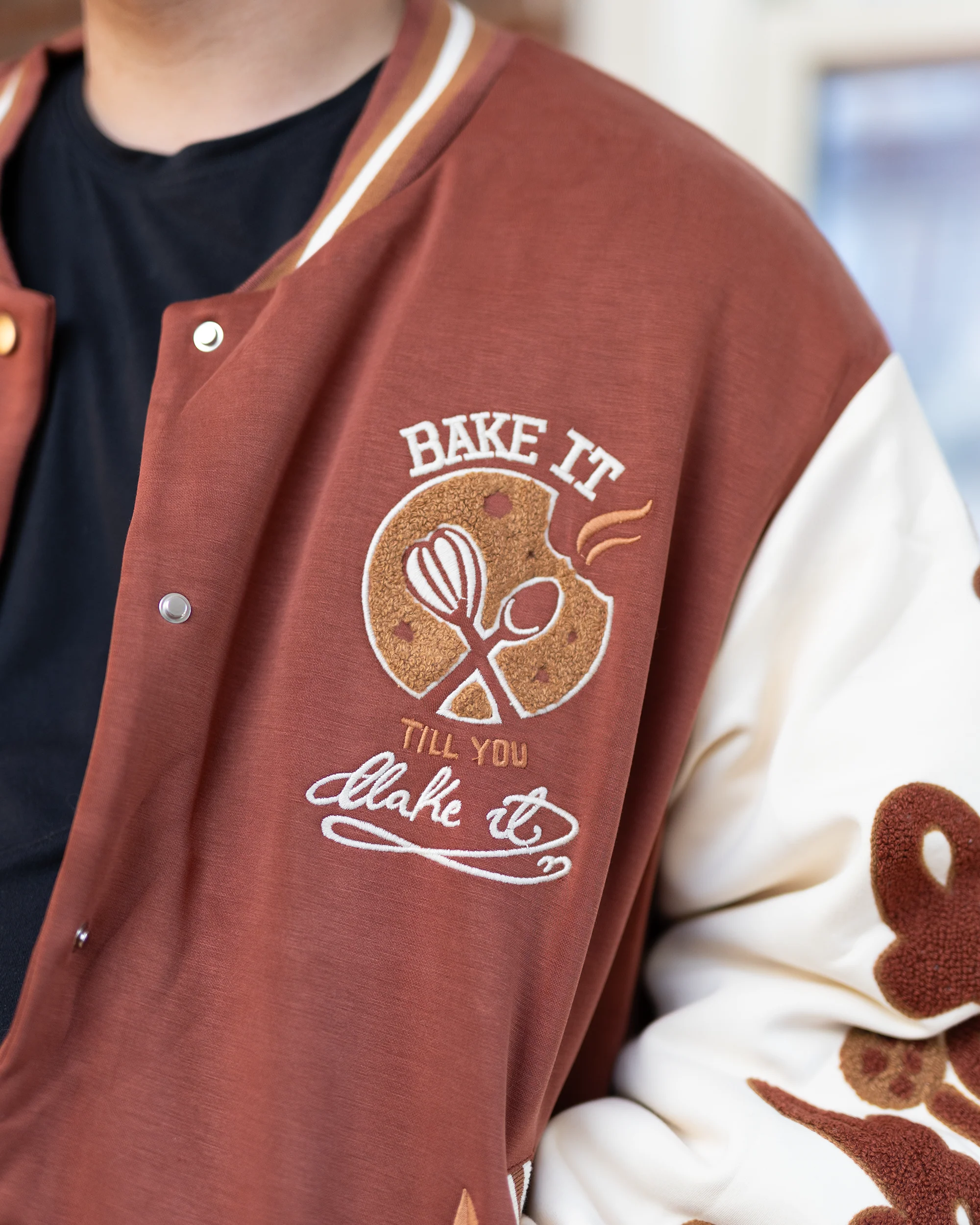 Cookie Varsity Jacket - Image 7
