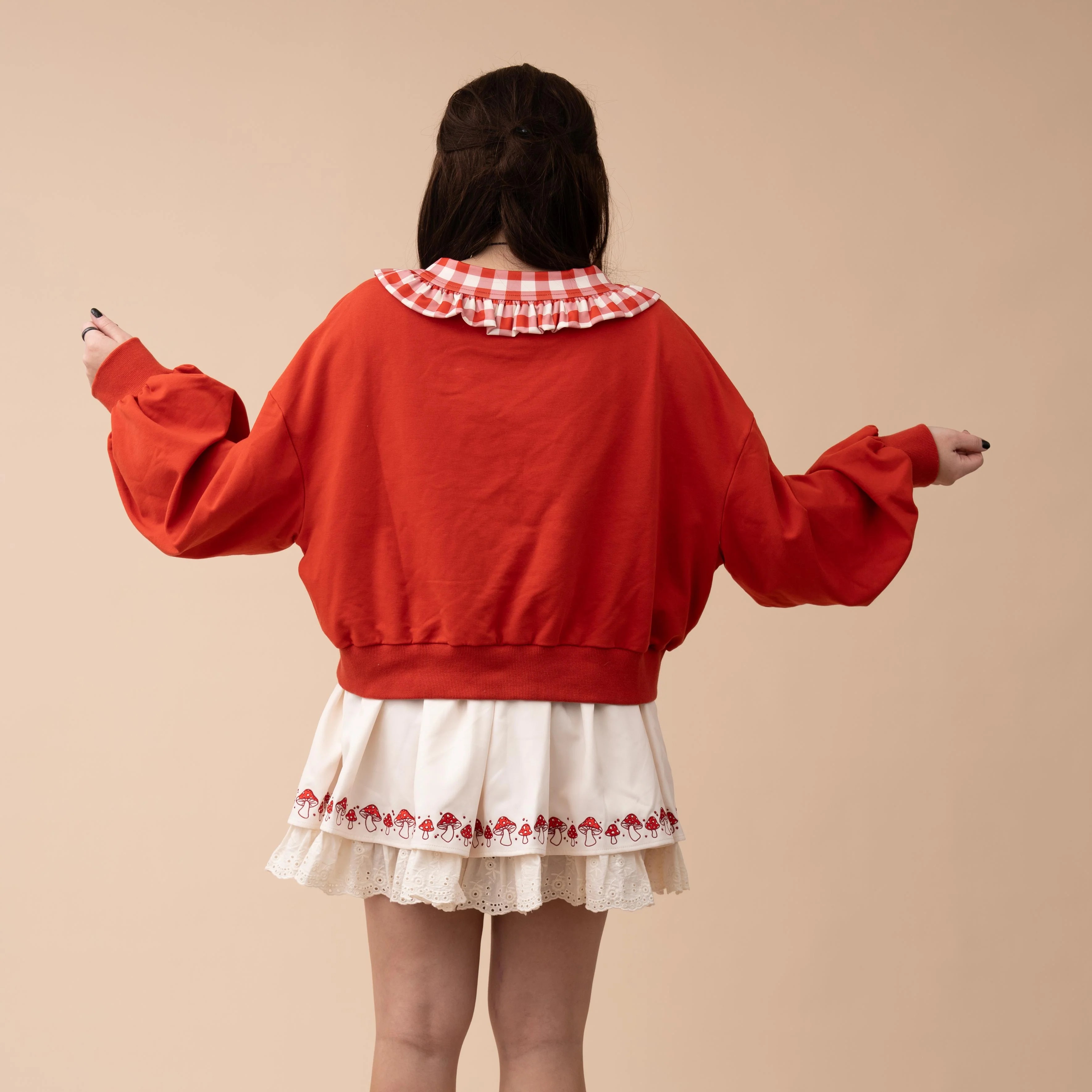 Cropped Strawberry Jam Sweater - Image 12