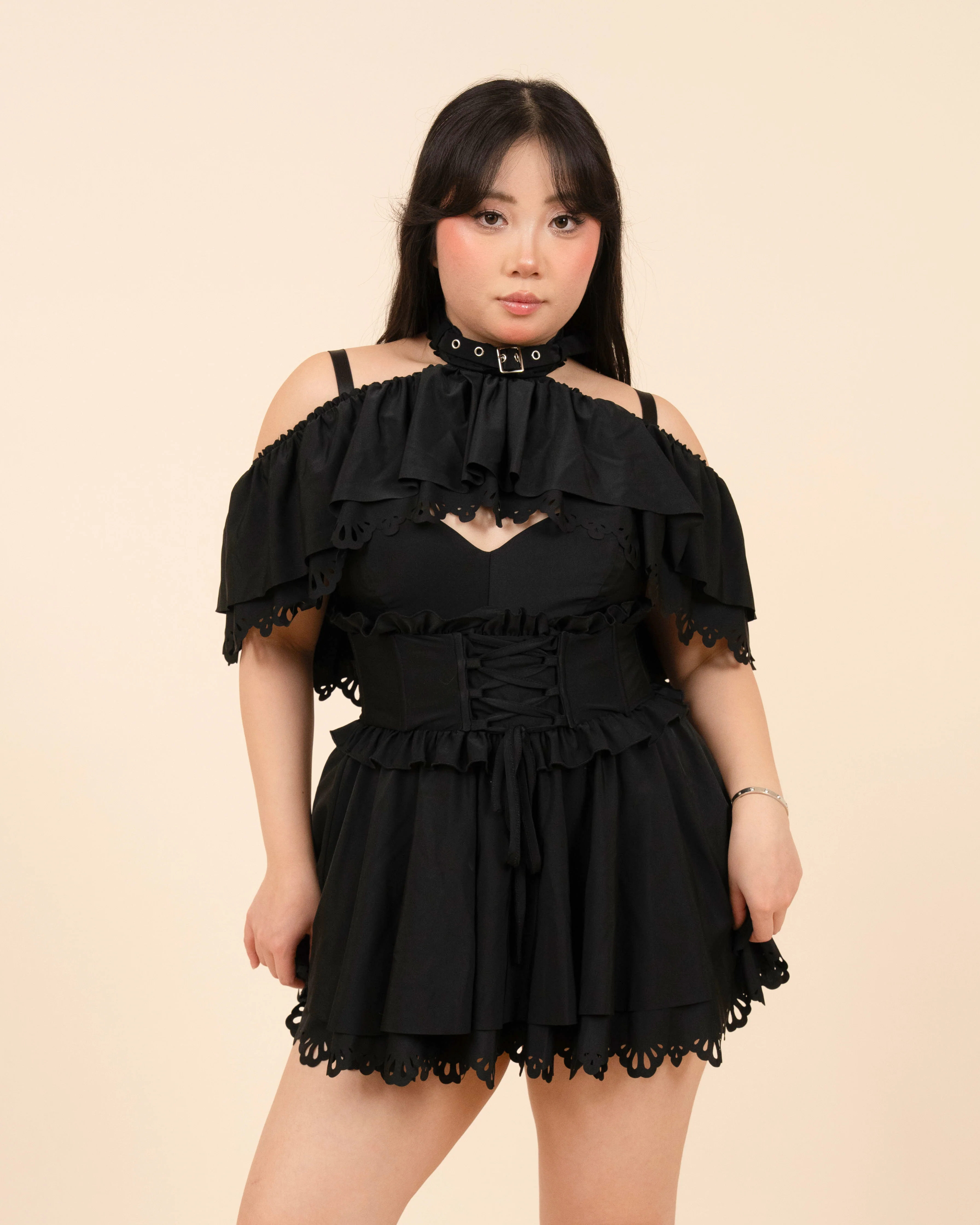 Goth Swim Skirt (Restocking April 15th) - Image 6