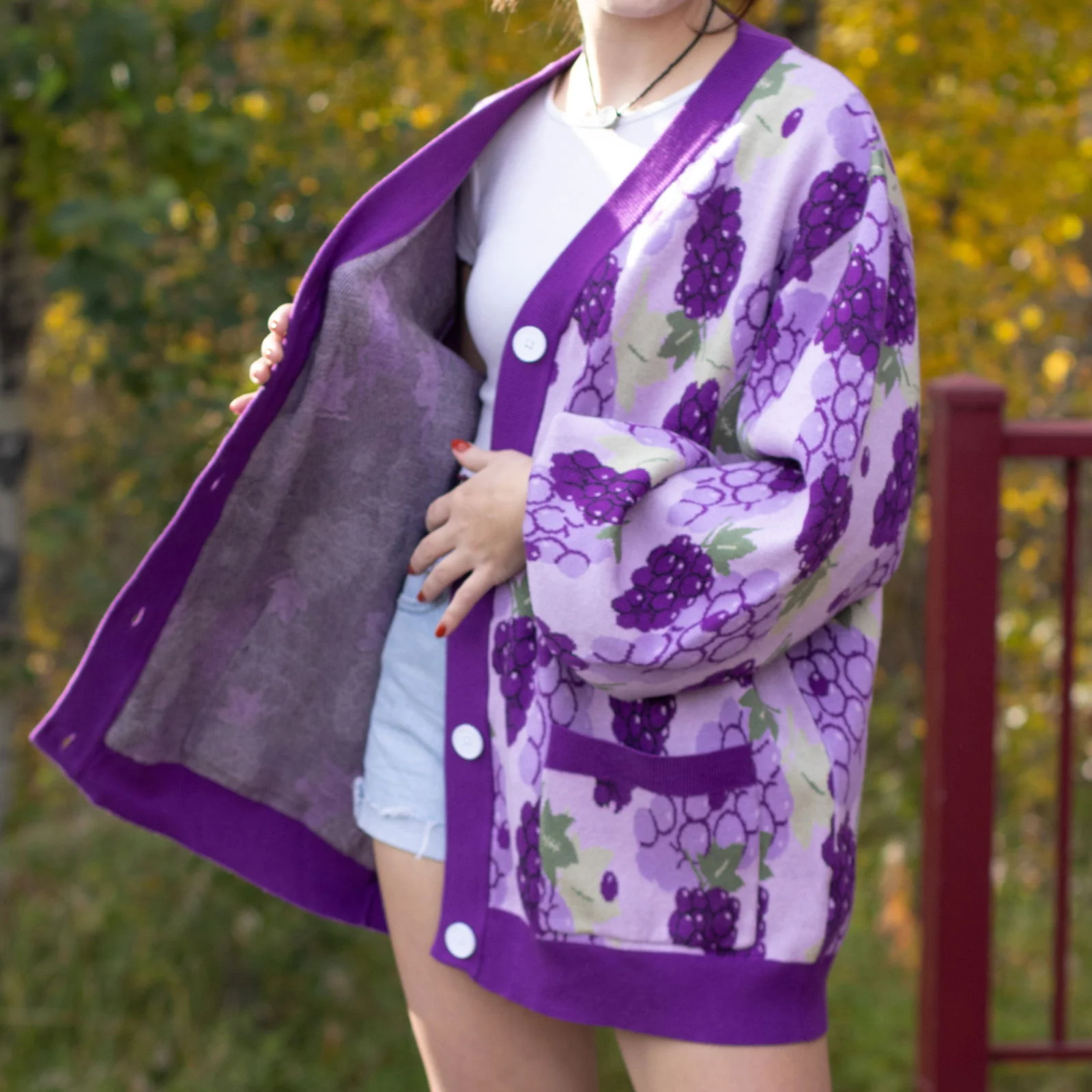 Grape Cardigan - Image 10