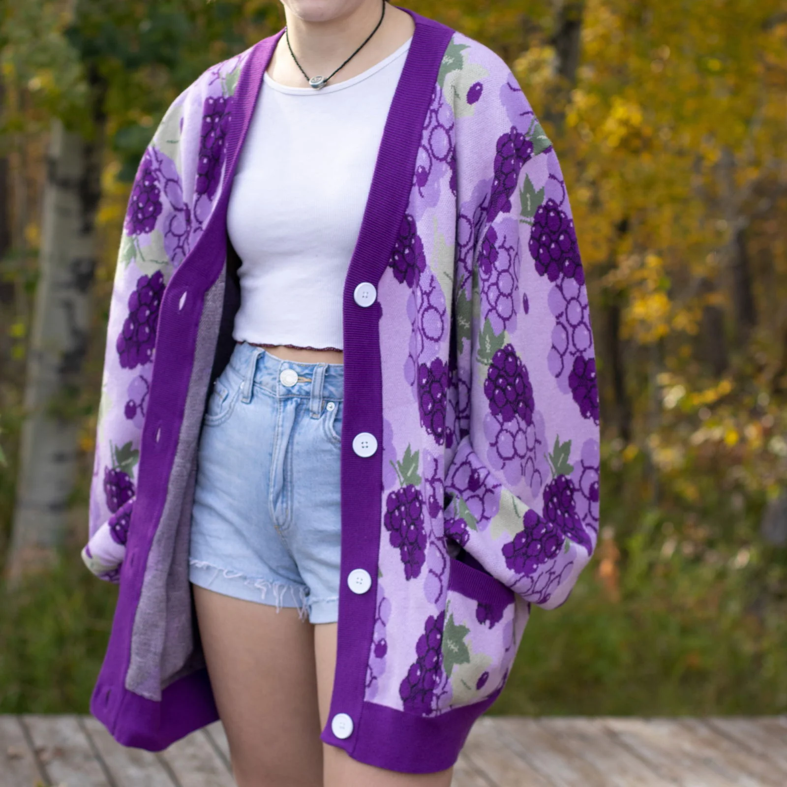 Grape Cardigan - Image 16