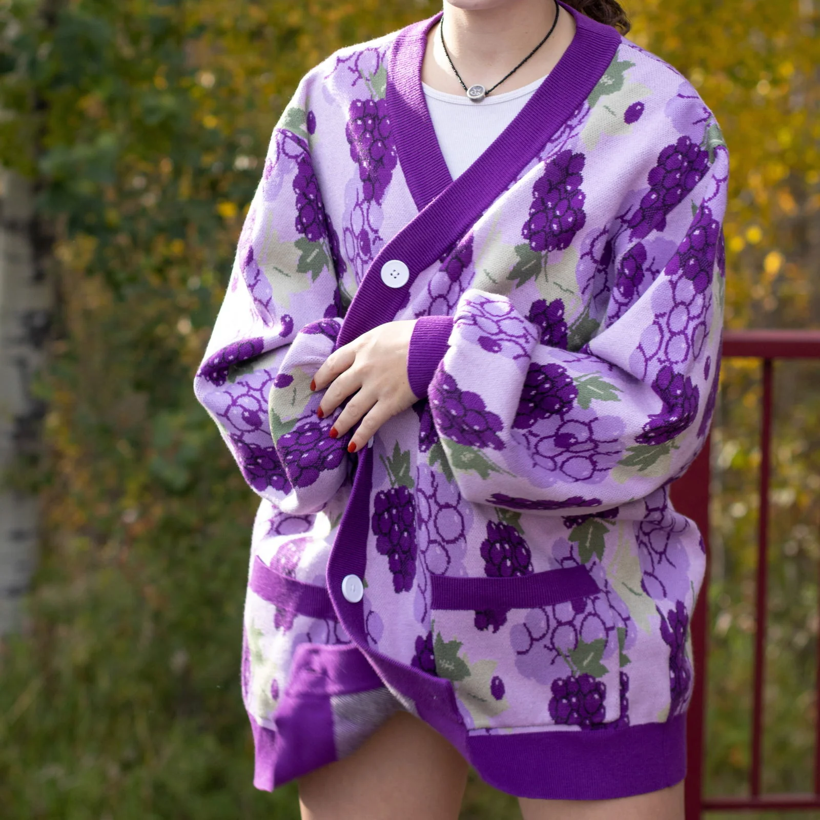 Grape Cardigan - Image 4