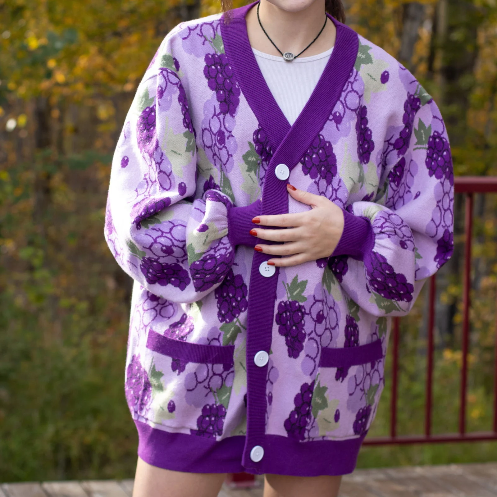 Grape Cardigan - Image 5