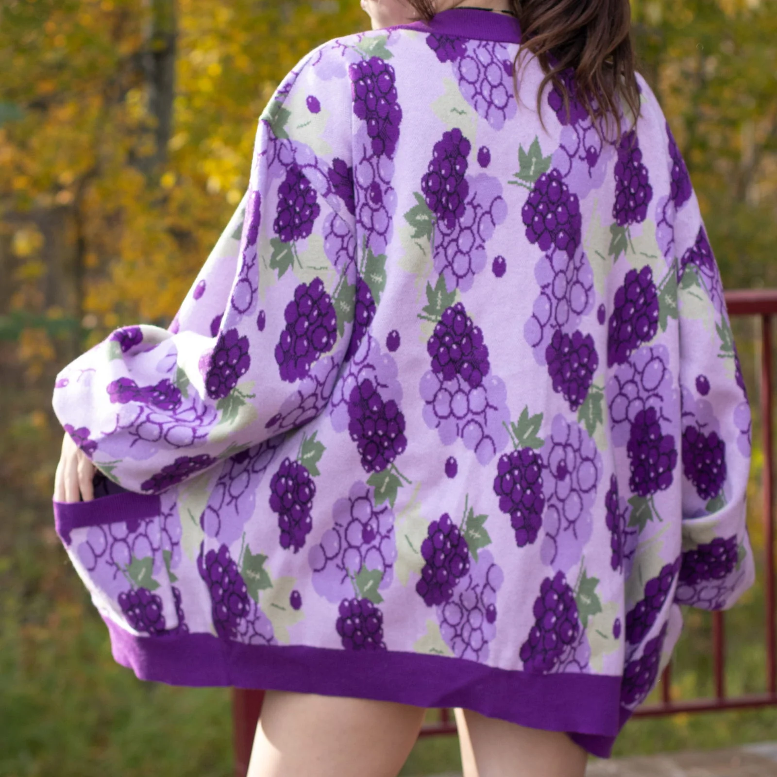 Grape Cardigan - Image 8