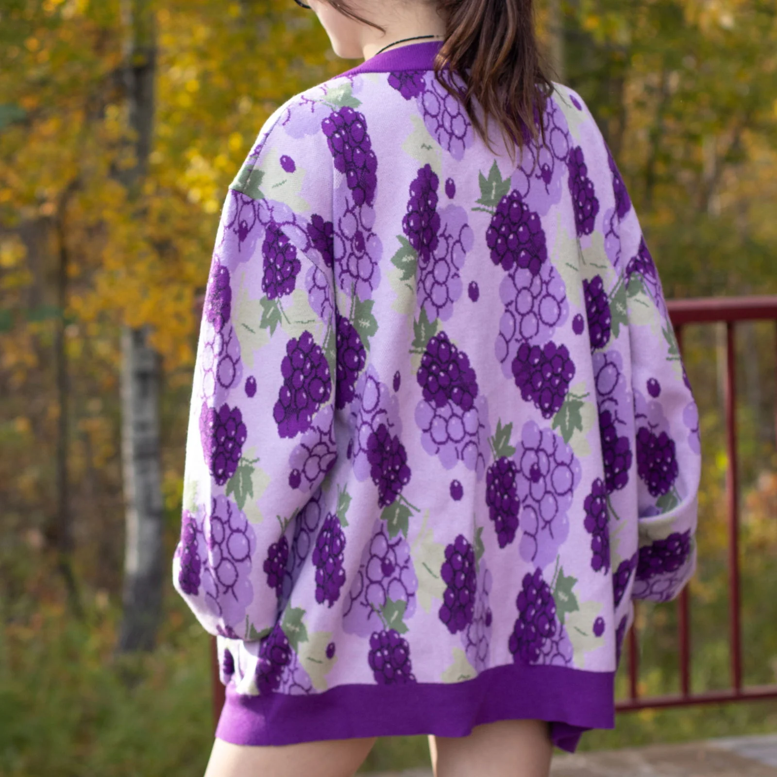 Grape Cardigan - Image 9