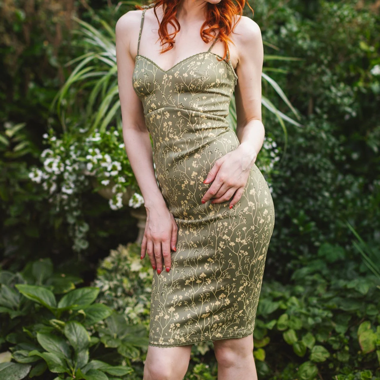 Cottage Bodycon (Green) - Image 3