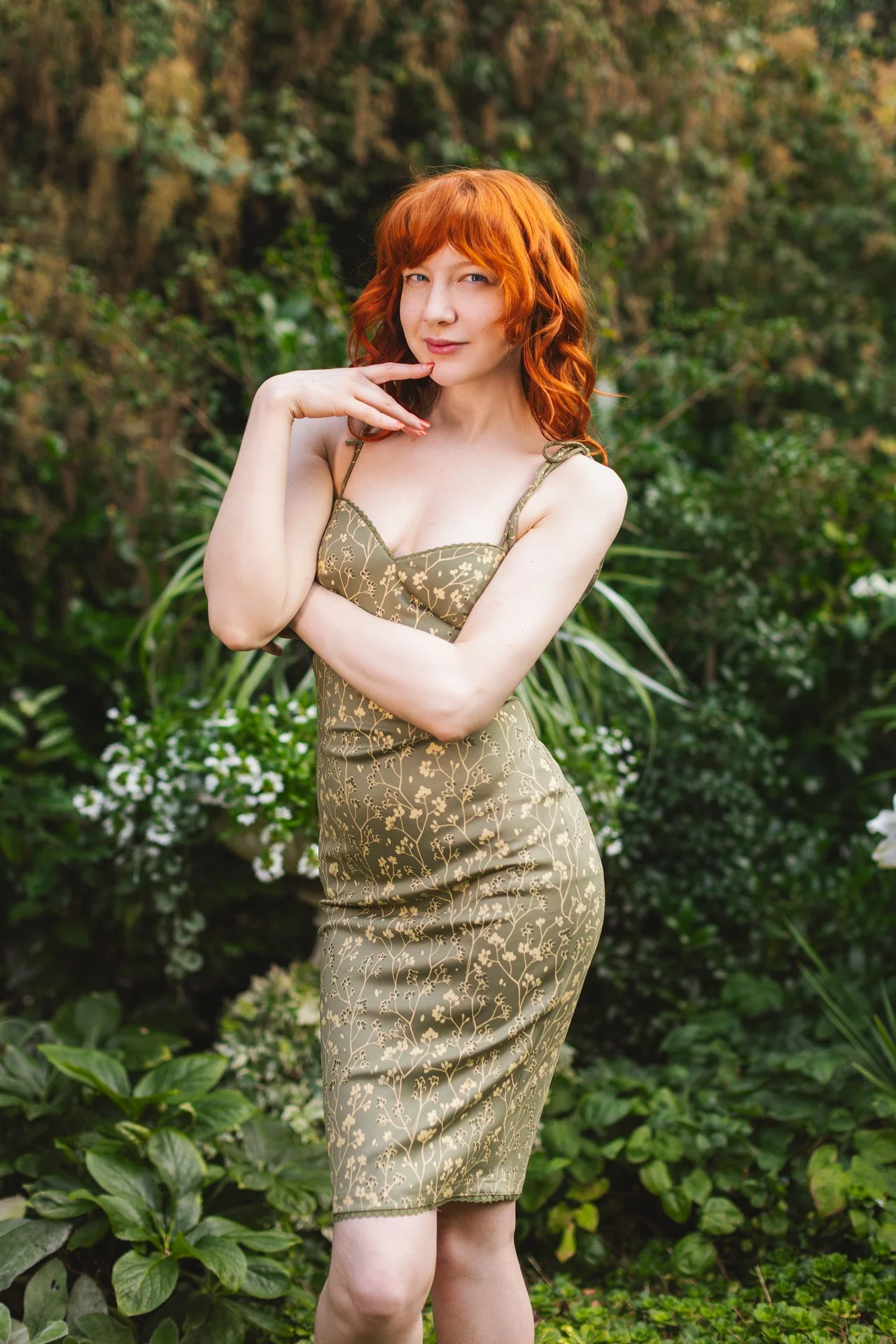 Cottage Bodycon (Green) - Image 4