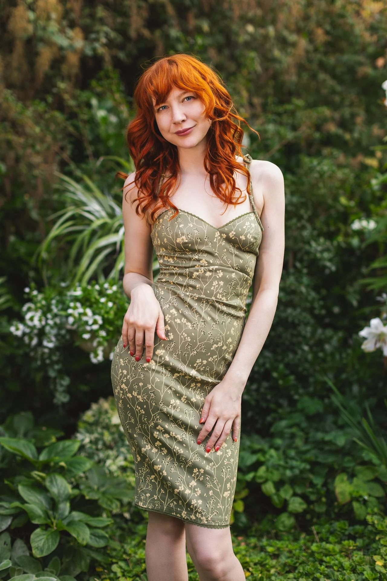 Cottage Bodycon (Green) - Image 5