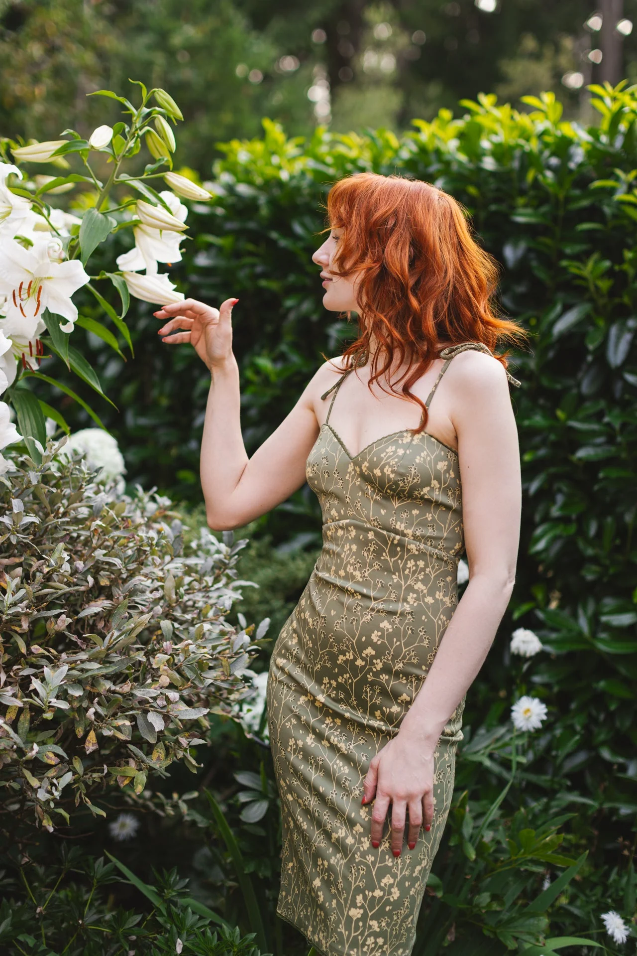 Cottage Bodycon (Green) - Image 6