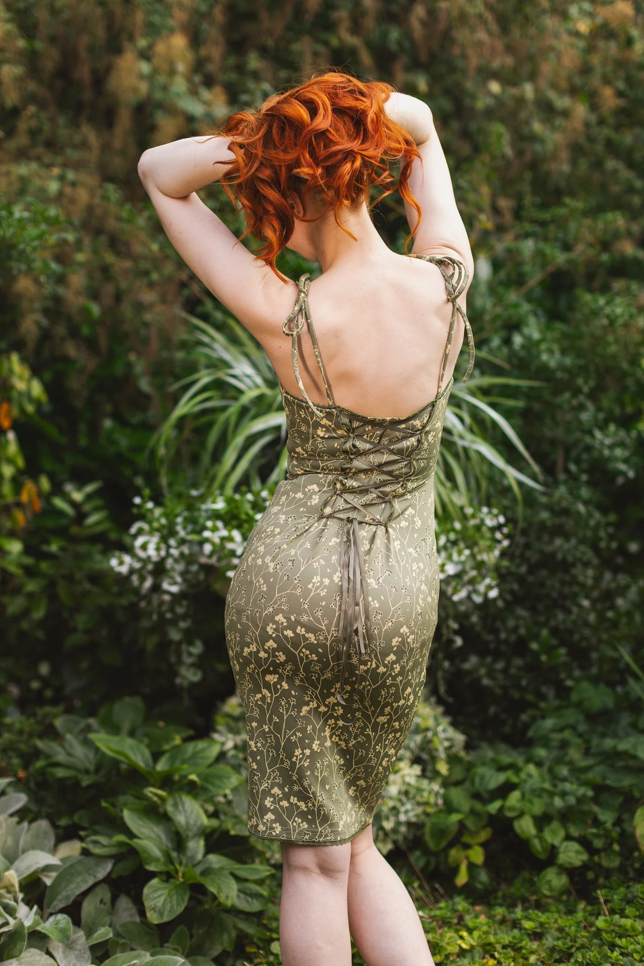 Cottage Bodycon (Green) - Image 7