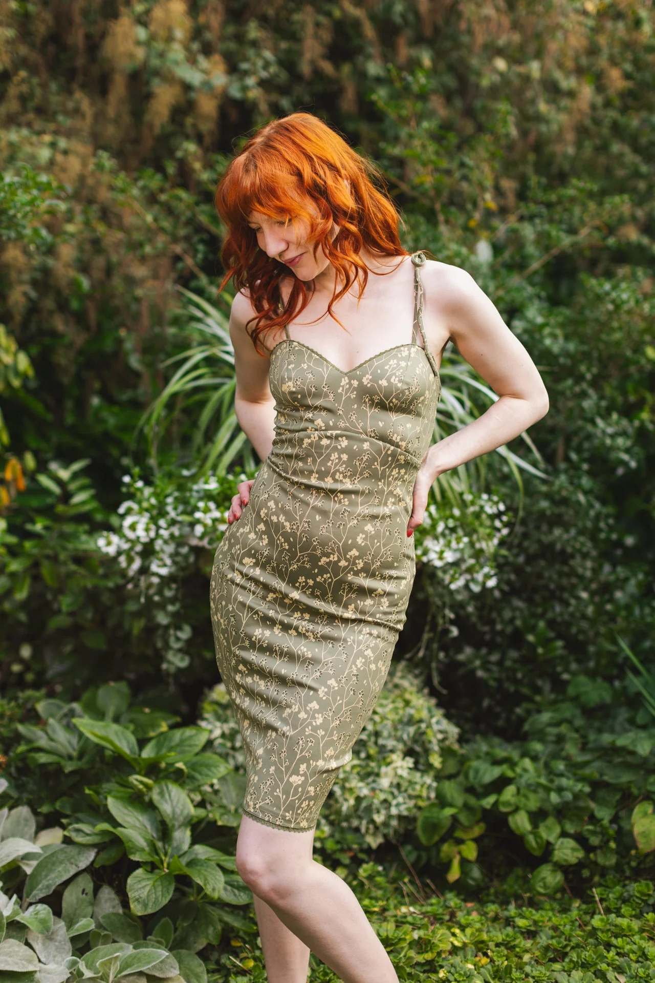 Cottage Bodycon (Green) - Image 8