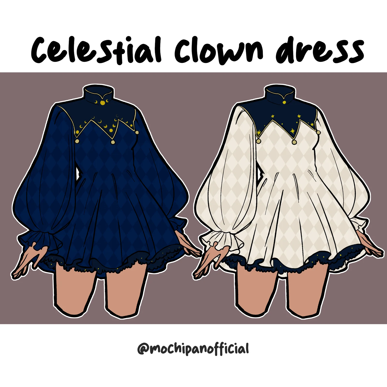 (Interest Check) Celestial Clown Dress - Image 3