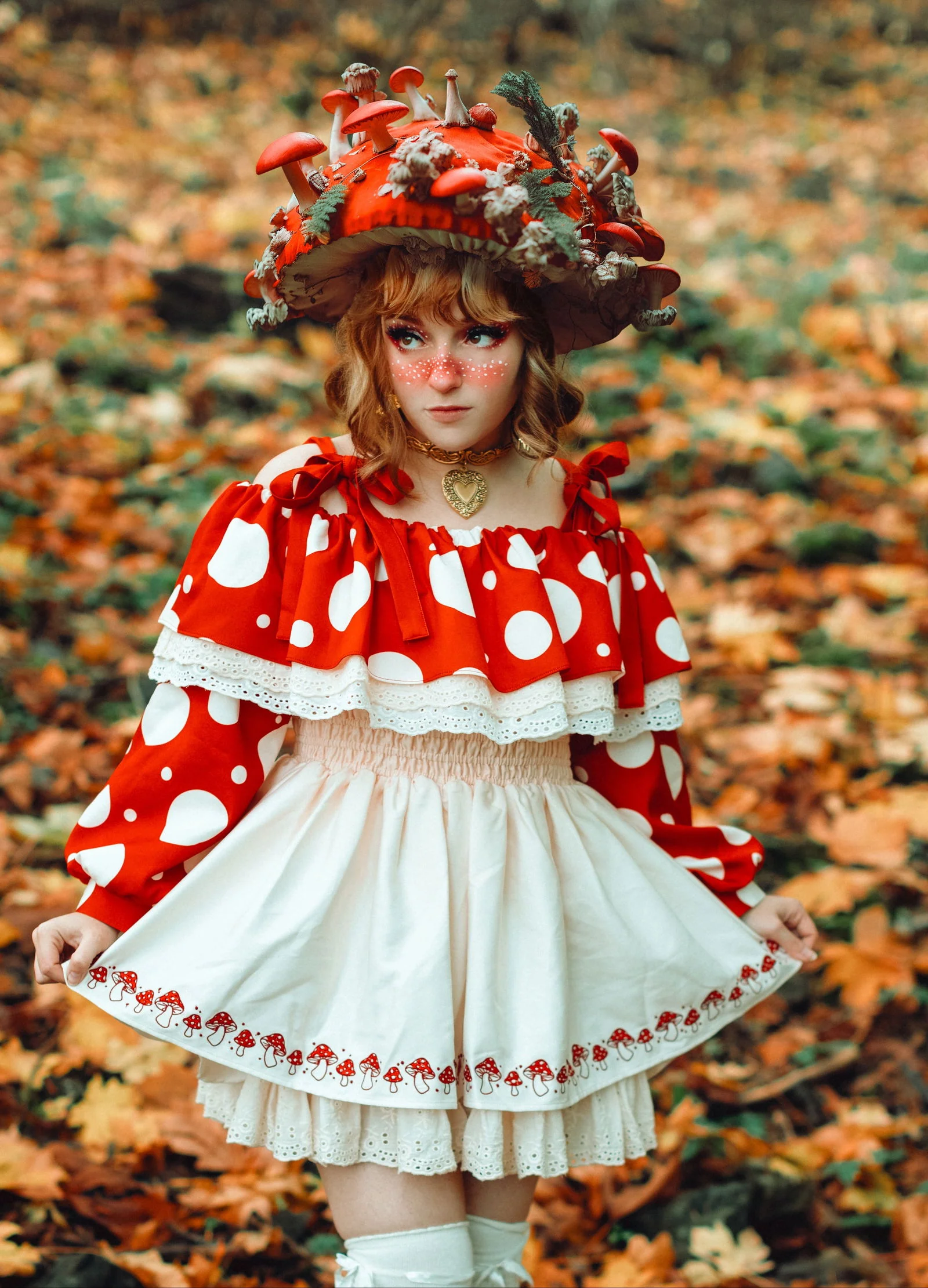 Mushroom Dress (Amanita) - Image 15