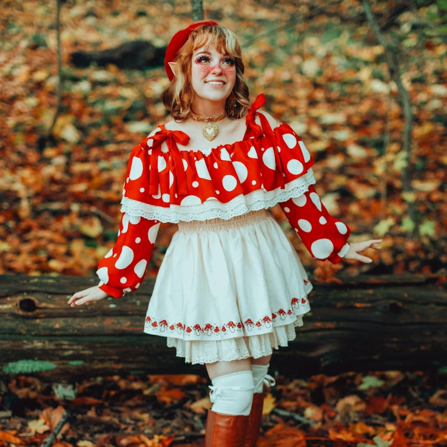Mushroom Dress (Amanita) - Image 4