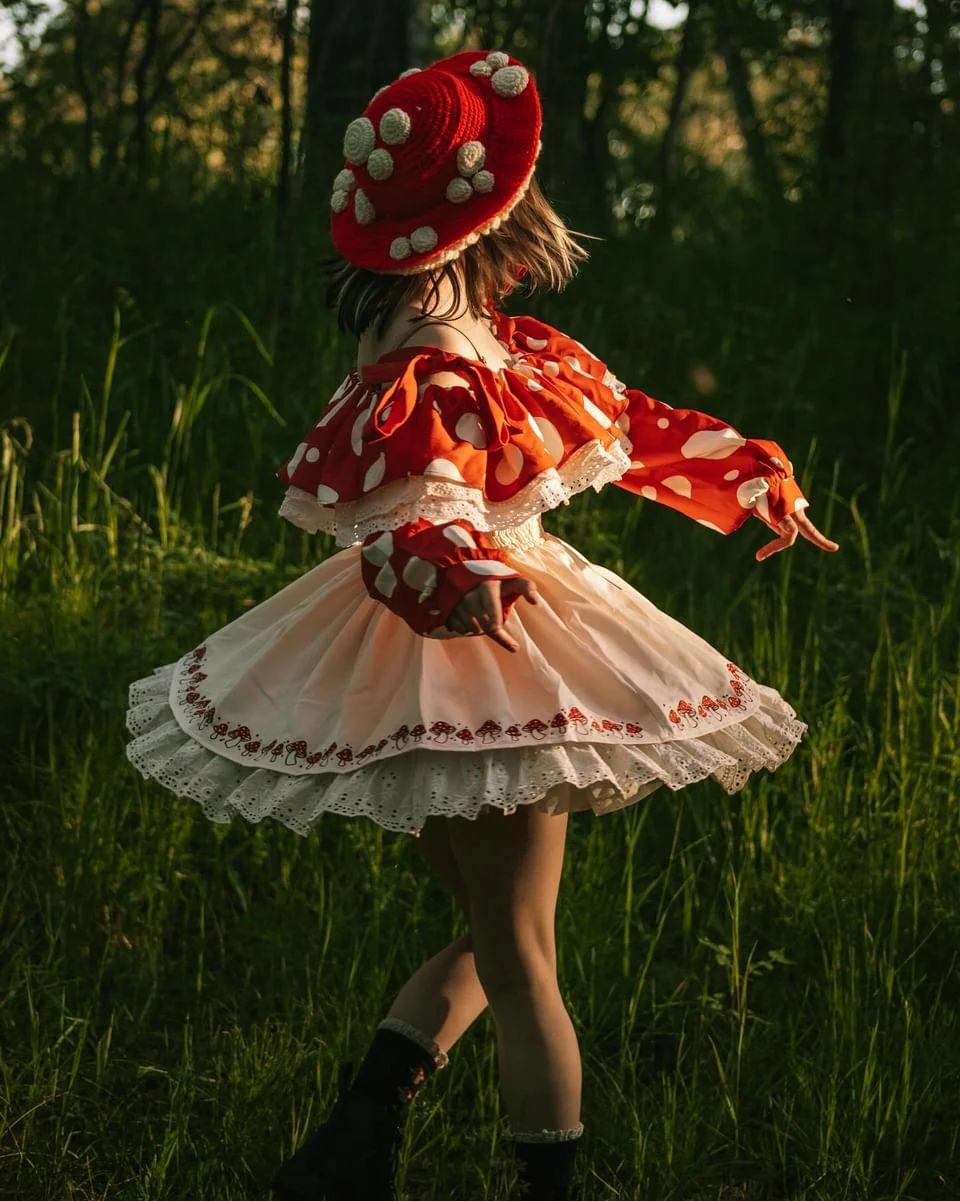 Mushroom Dress (Amanita) - Image 7