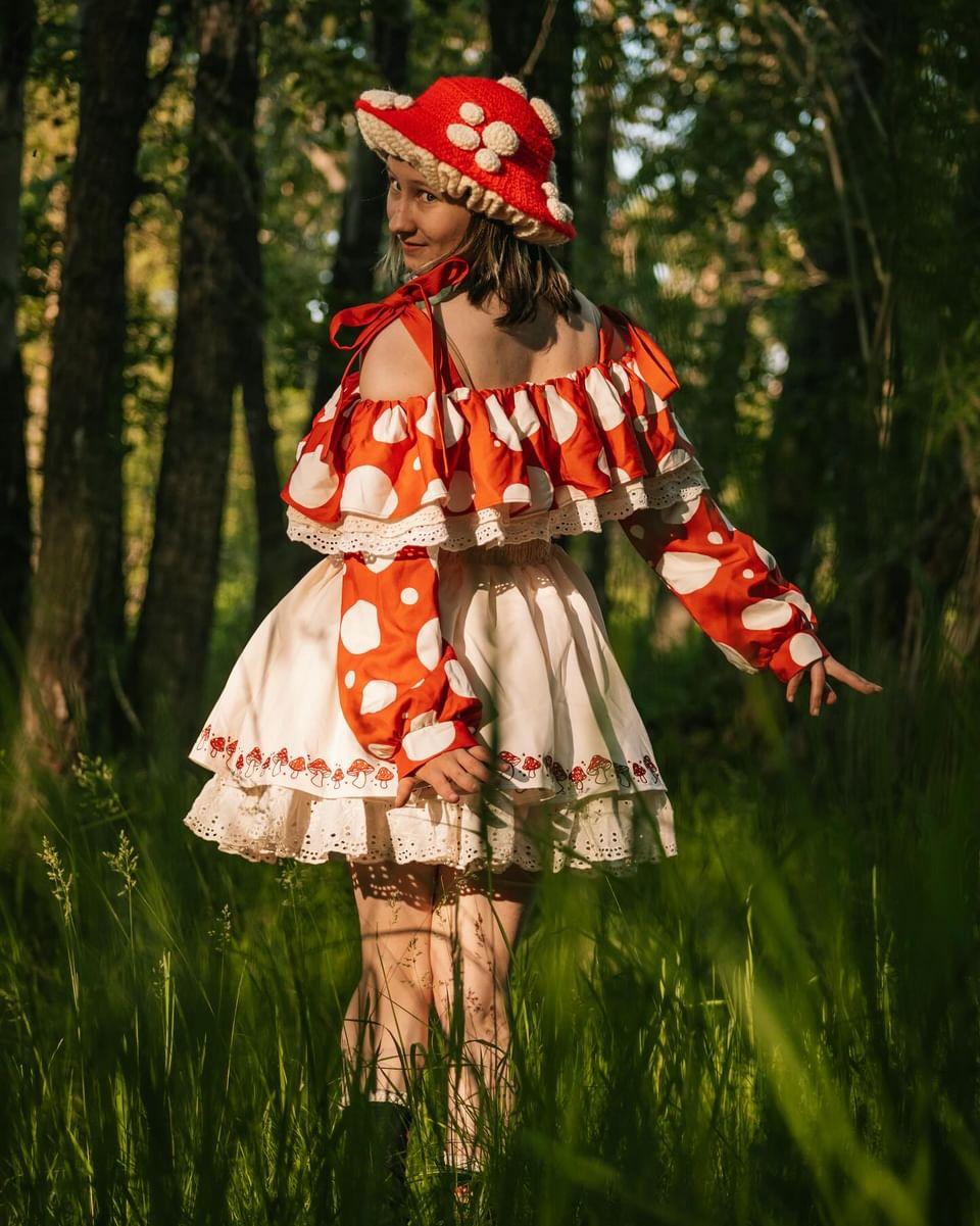 Mushroom Dress (Amanita) - Image 9