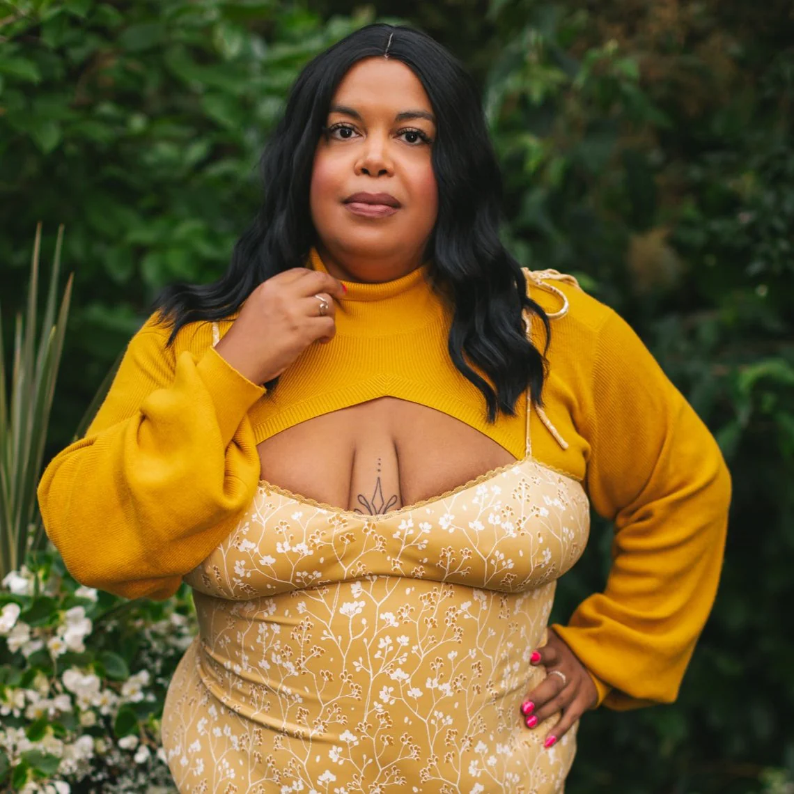 Mustard "Shirtless Sleeves" Shrug - Image 4