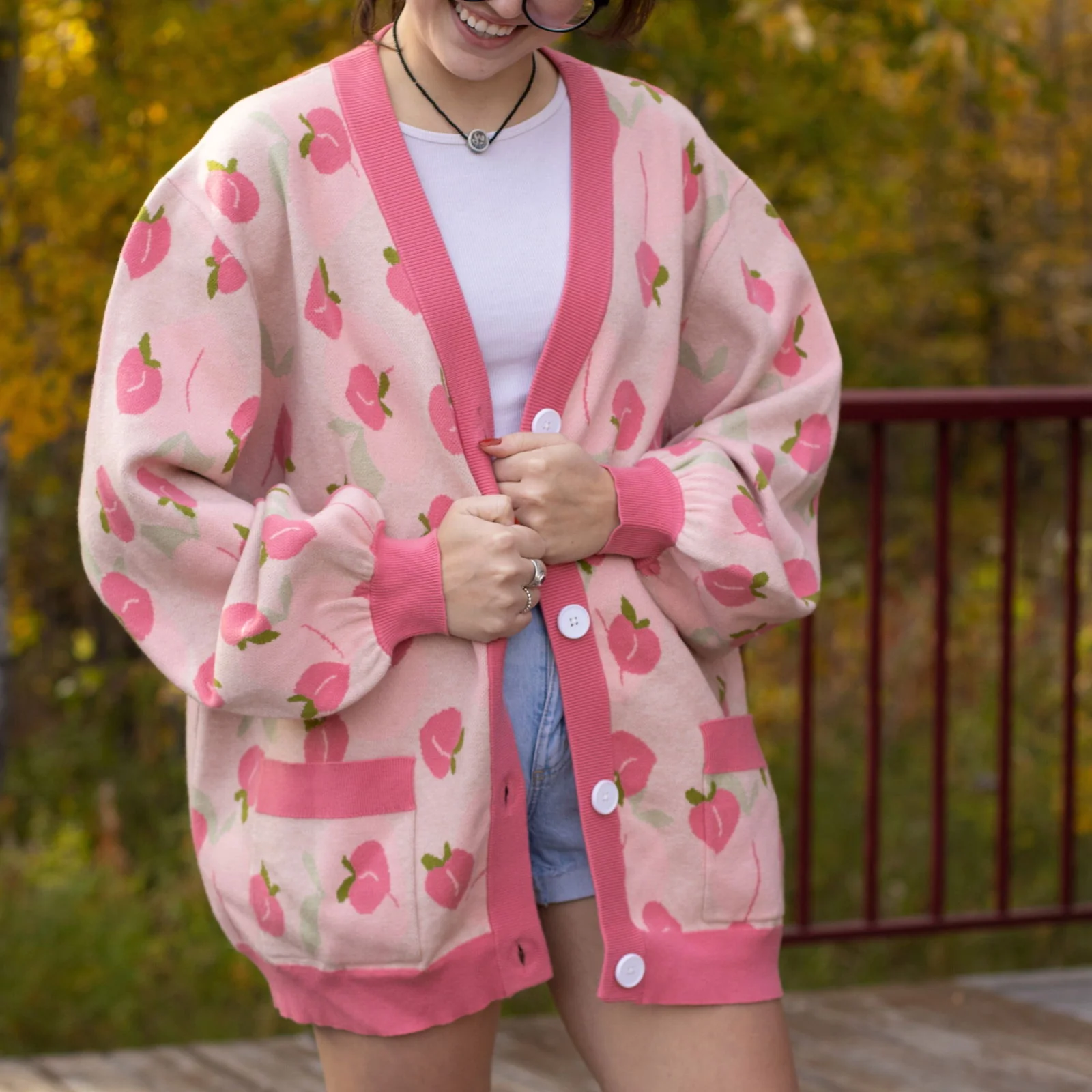 Peach Cardigan - Image 12