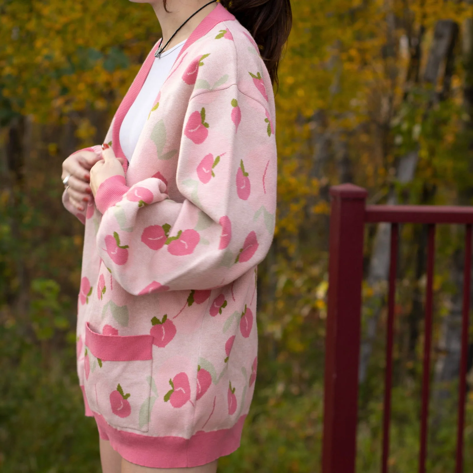 Peach Cardigan - Image 4