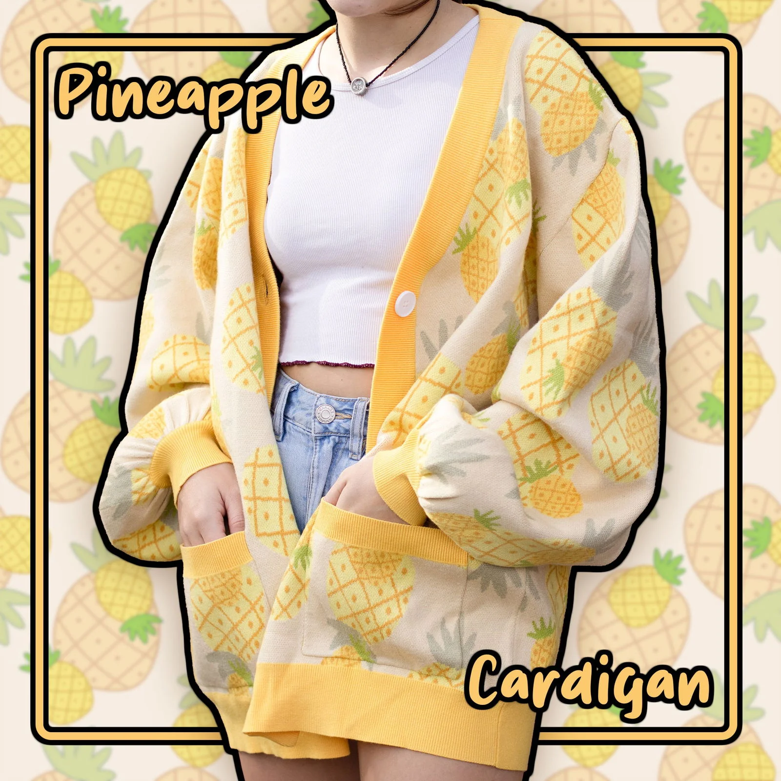 Pineapple Cardigan - Image 13
