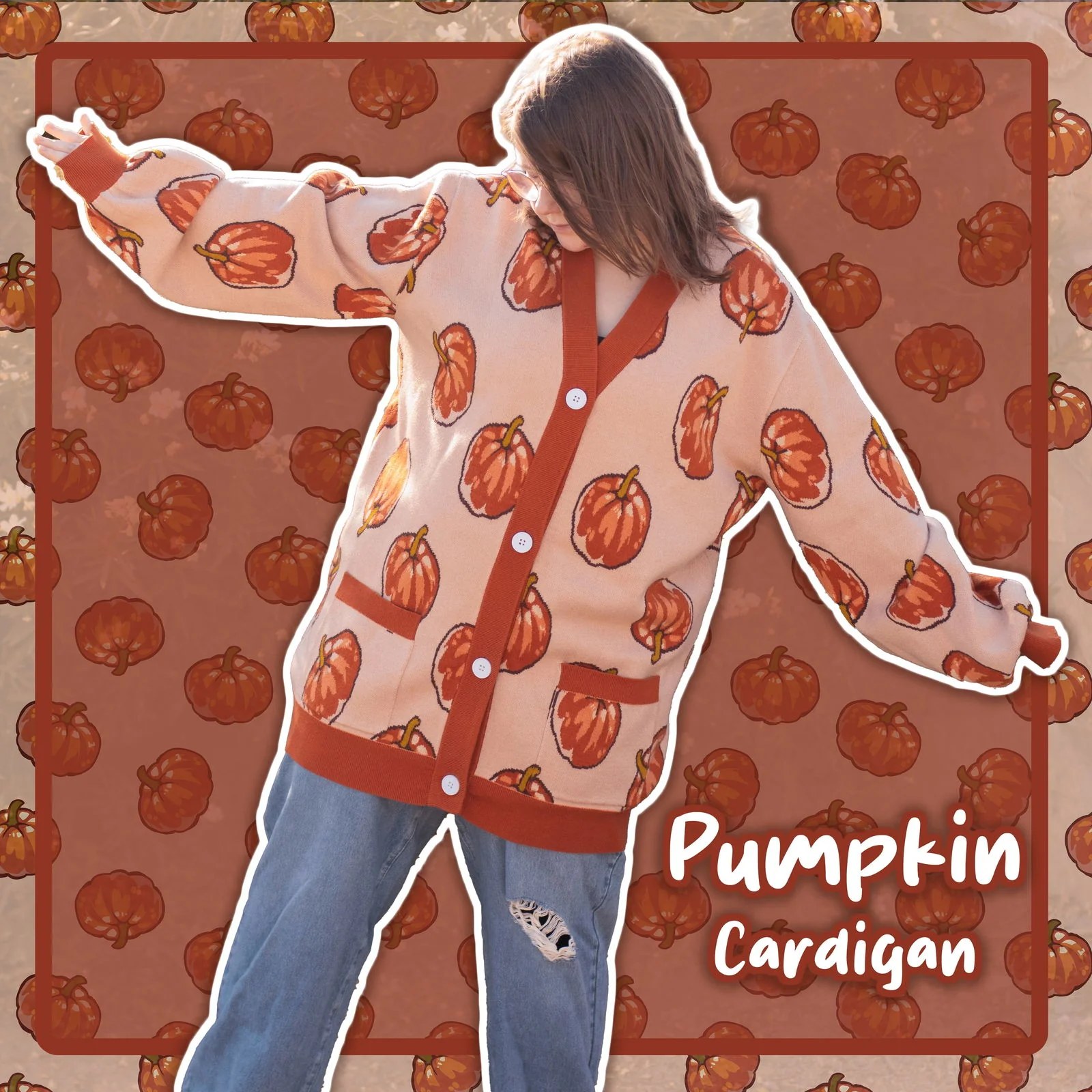 Pumpkin Patch Cardigan - Image 9