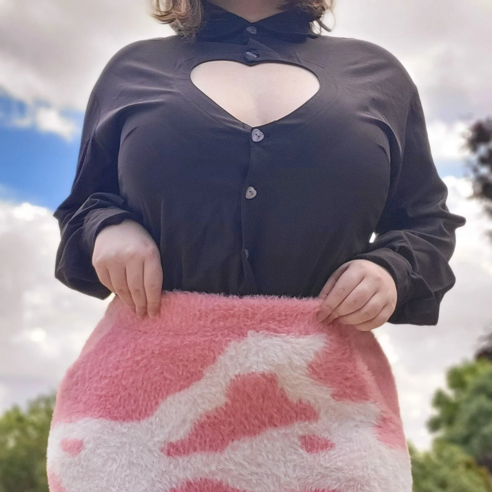 Shibuya's Heart Shirt (Black) - Image 11