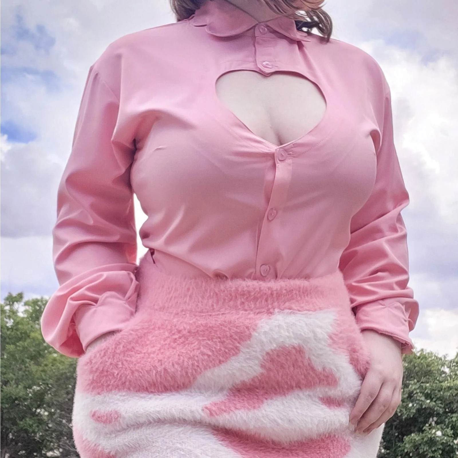 Shibuya's Heart Shirt (Pink) - Image 3