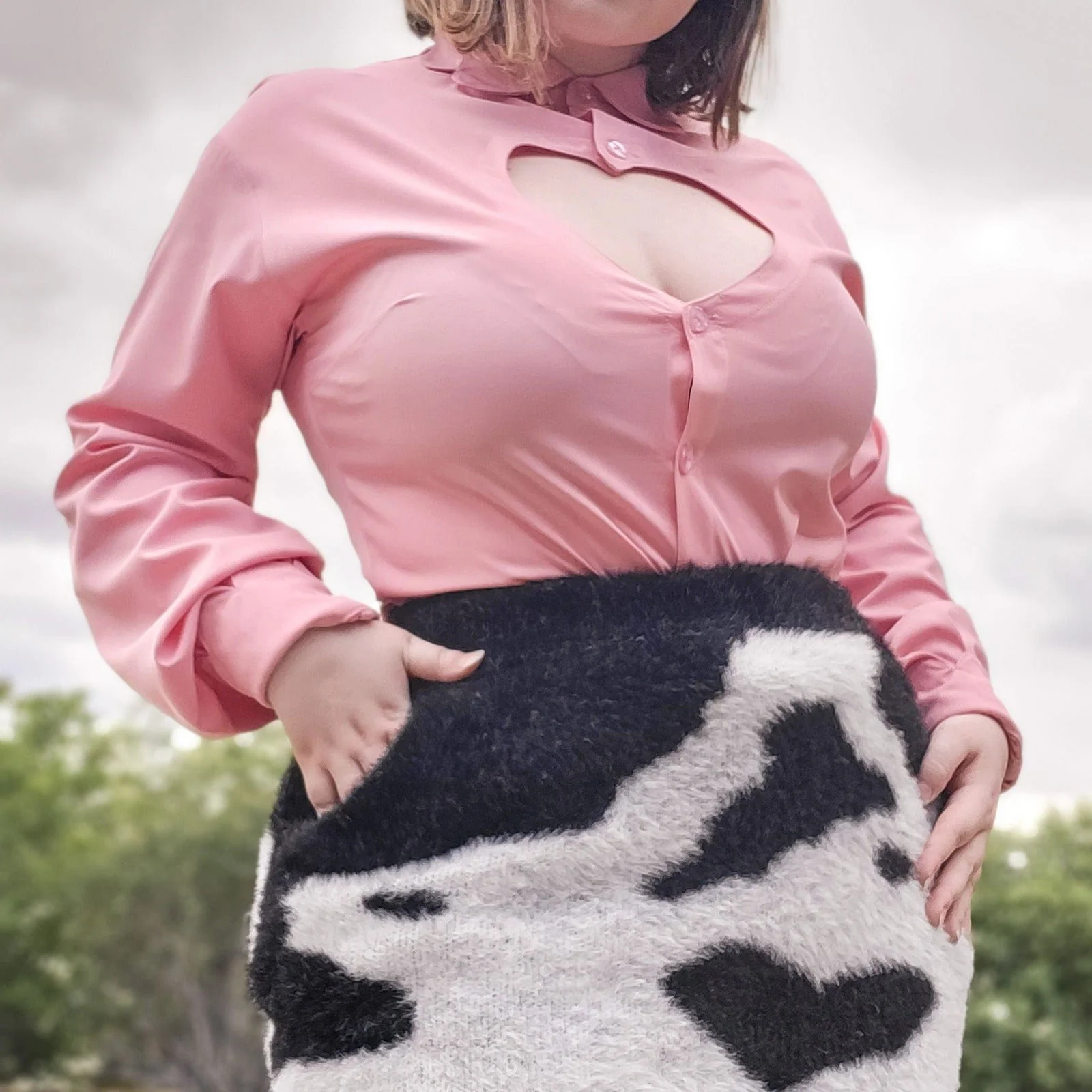 Shibuya's Heart Shirt (Pink) - Image 5