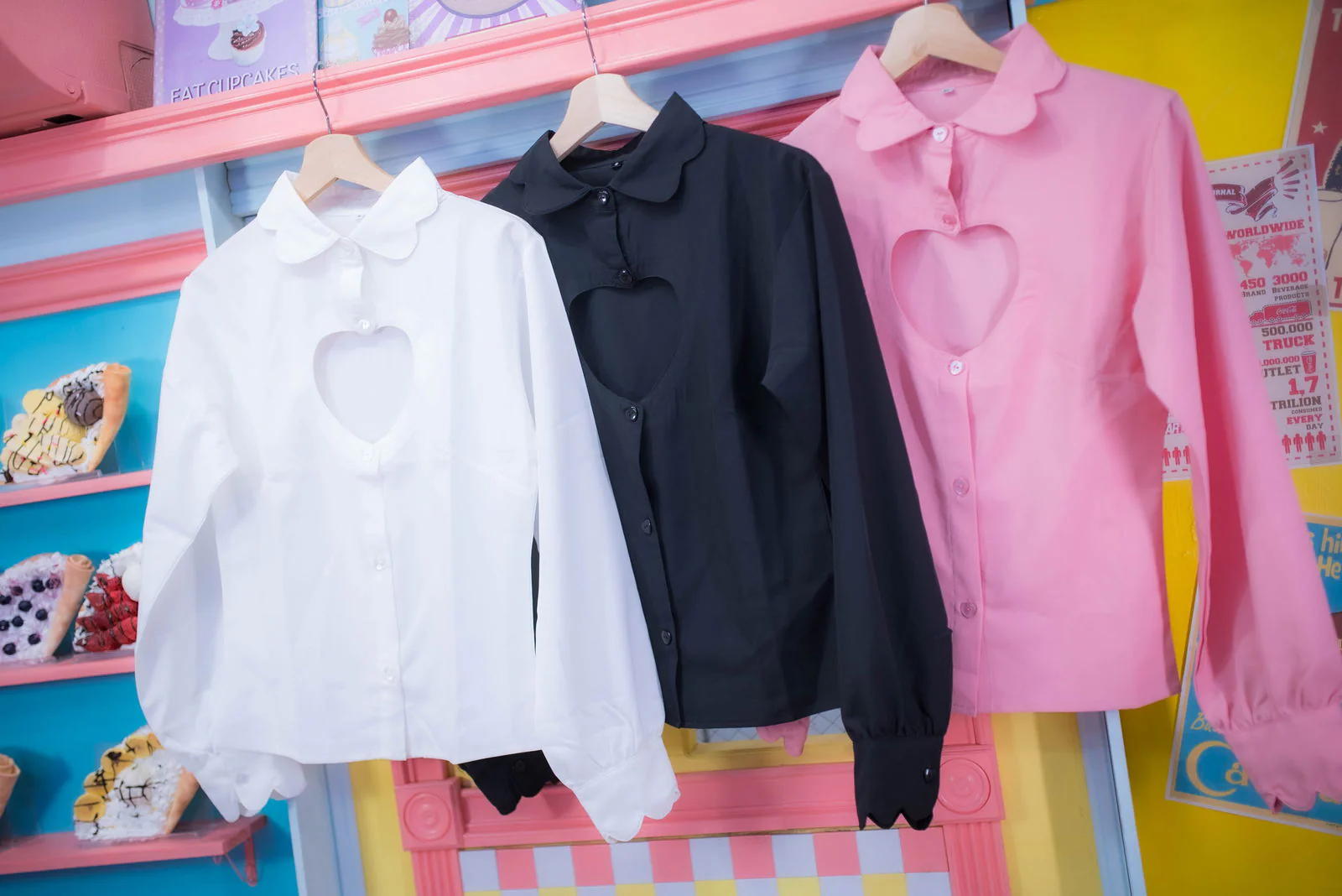 Shibuya's Heart Shirt (Pink) - Image 7