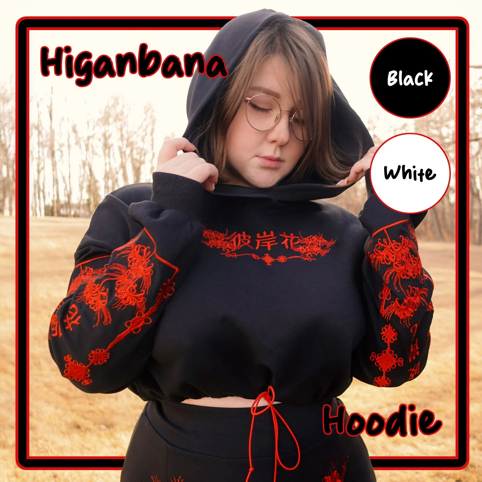 Higanbana (Spider Lily) Hoodie - Image 3