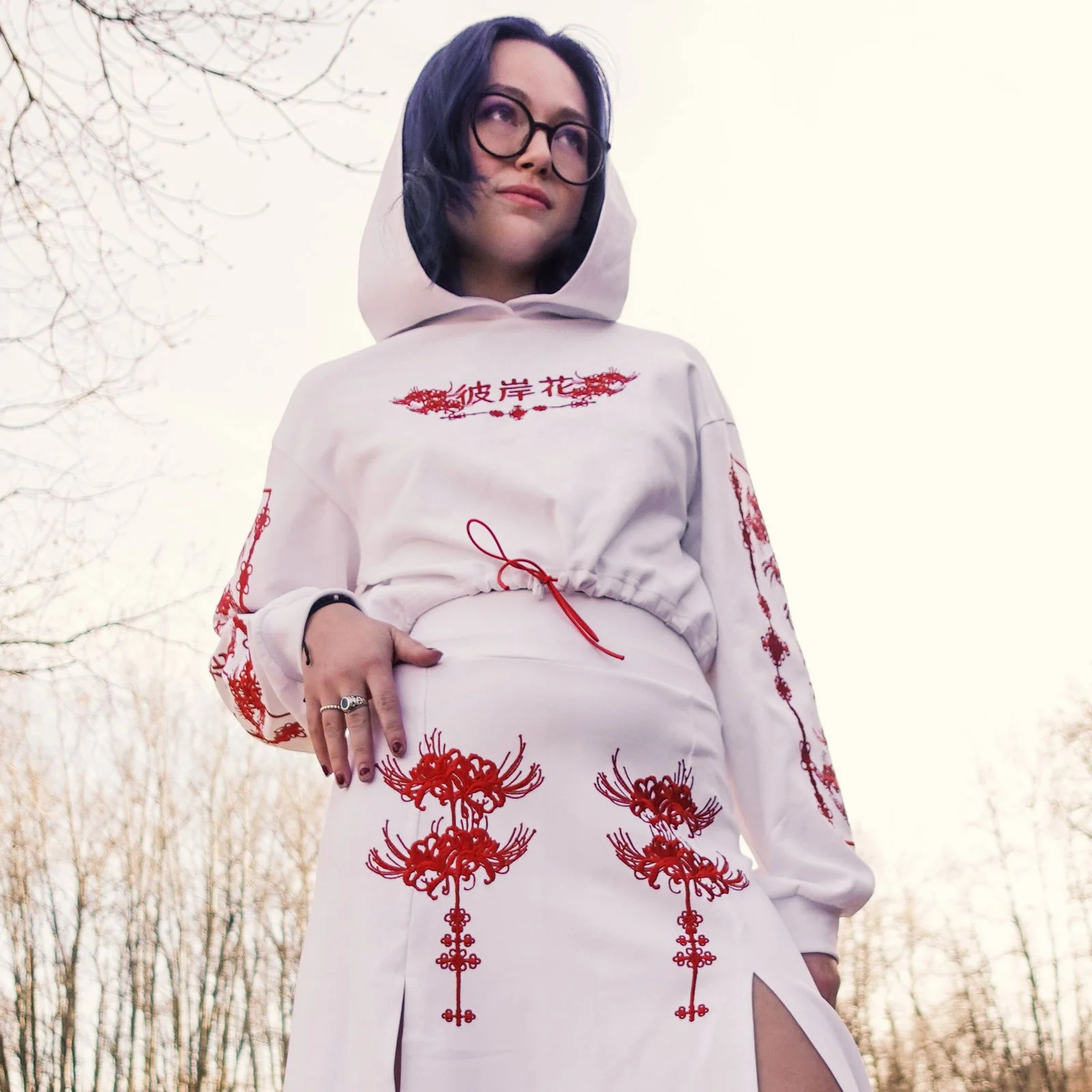 Higanbana (Spider Lily) Hoodie - Image 5