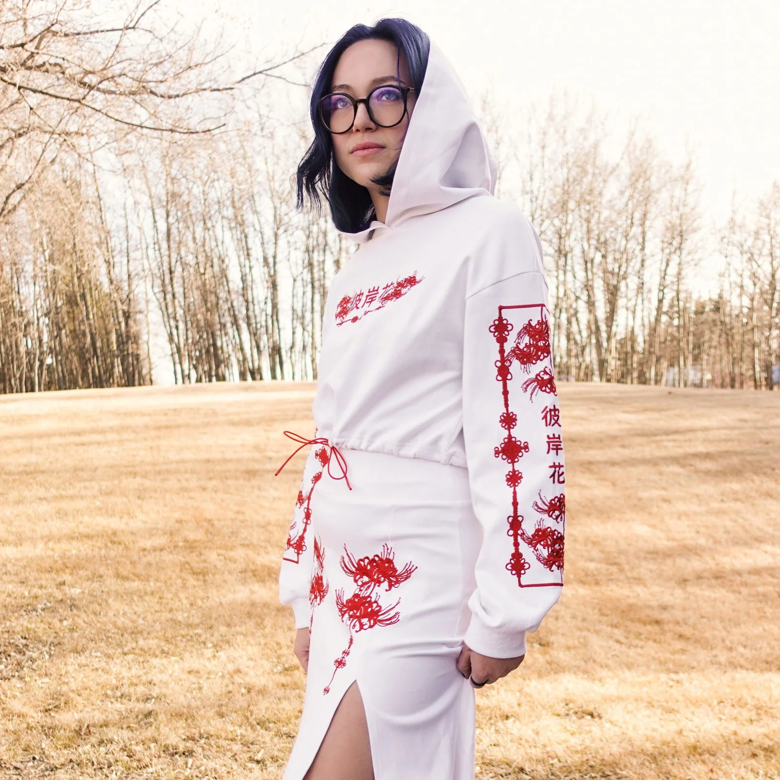 Higanbana (Spider Lily) Hoodie - Image 6
