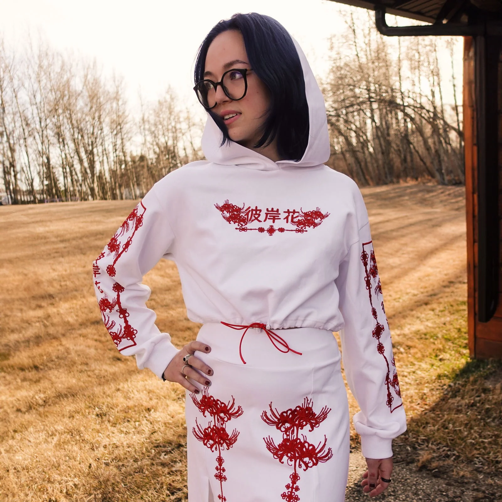 Higanbana (Spider Lily) Hoodie - Image 7