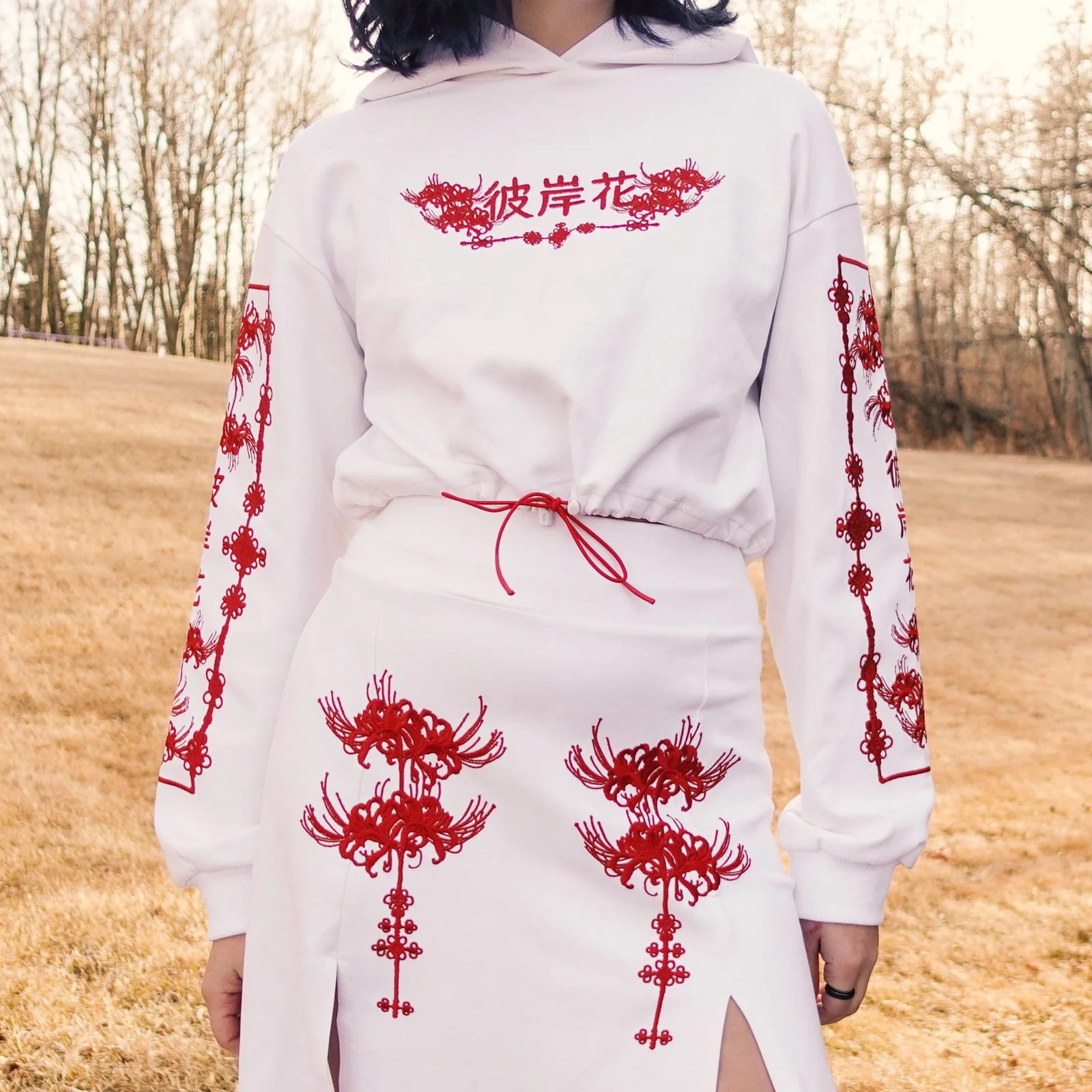 Higanbana (Spider Lily) Hoodie - Image 8