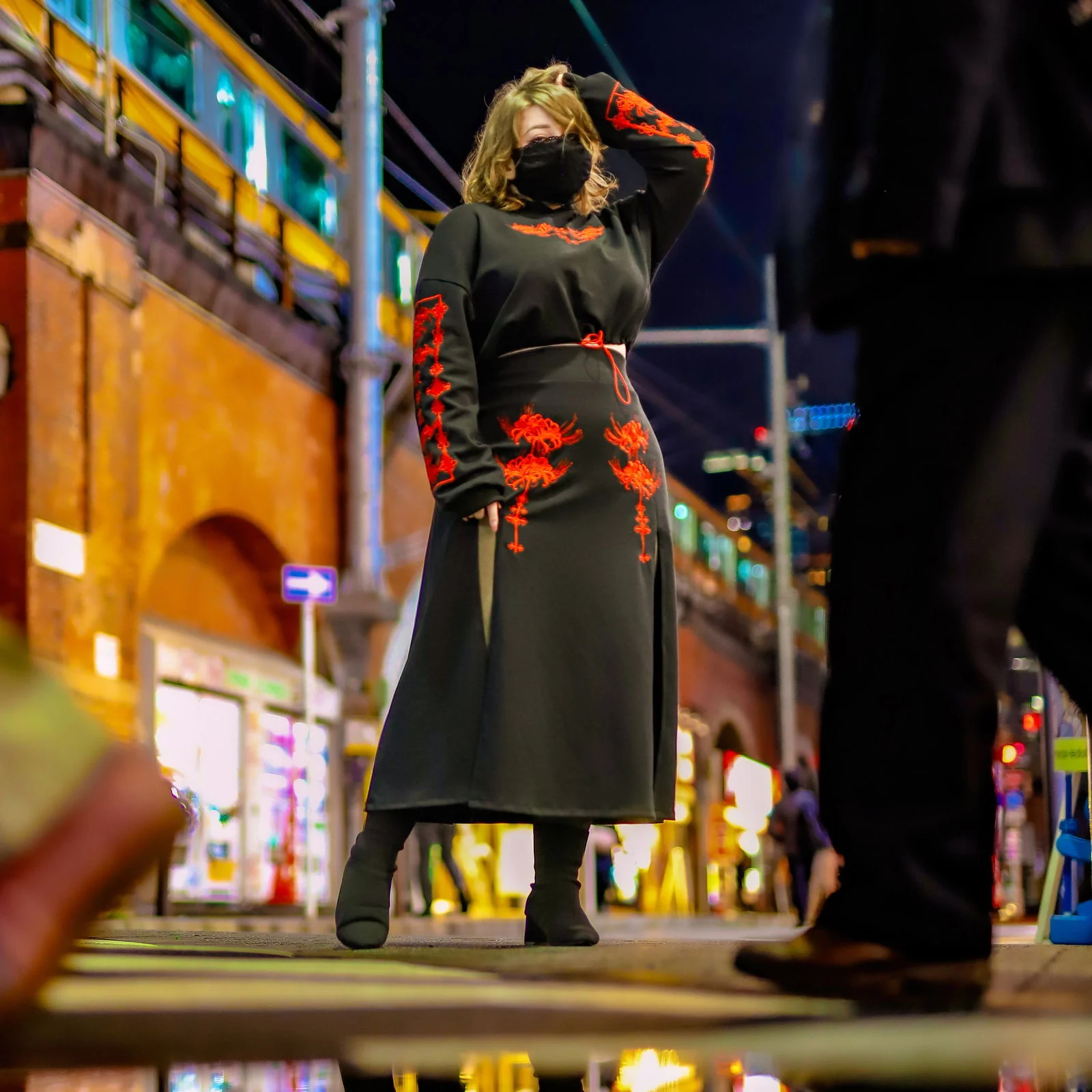 Higanbana (Spider Lily) Skirt - Image 9