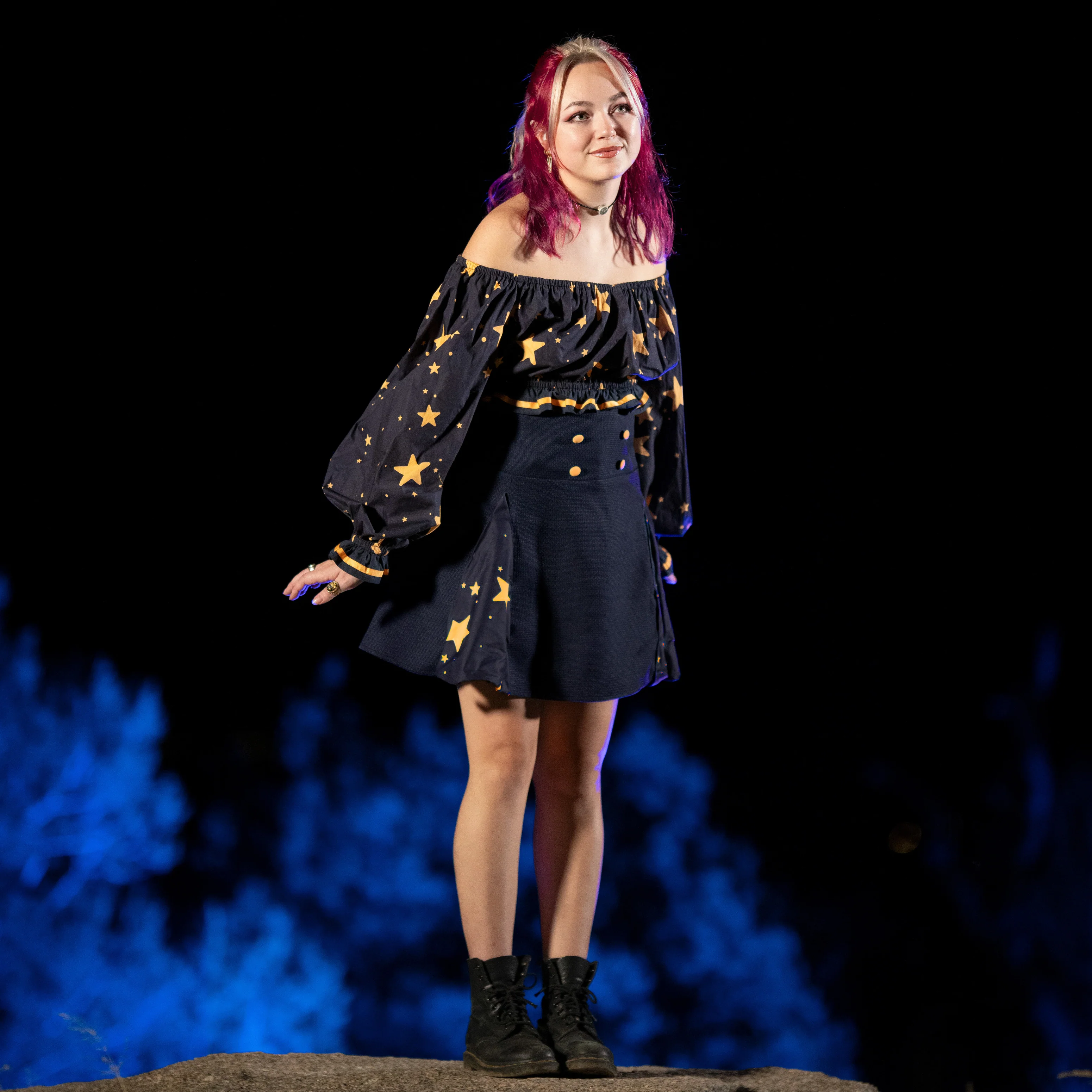 Starry Night Crop Top - Image 3