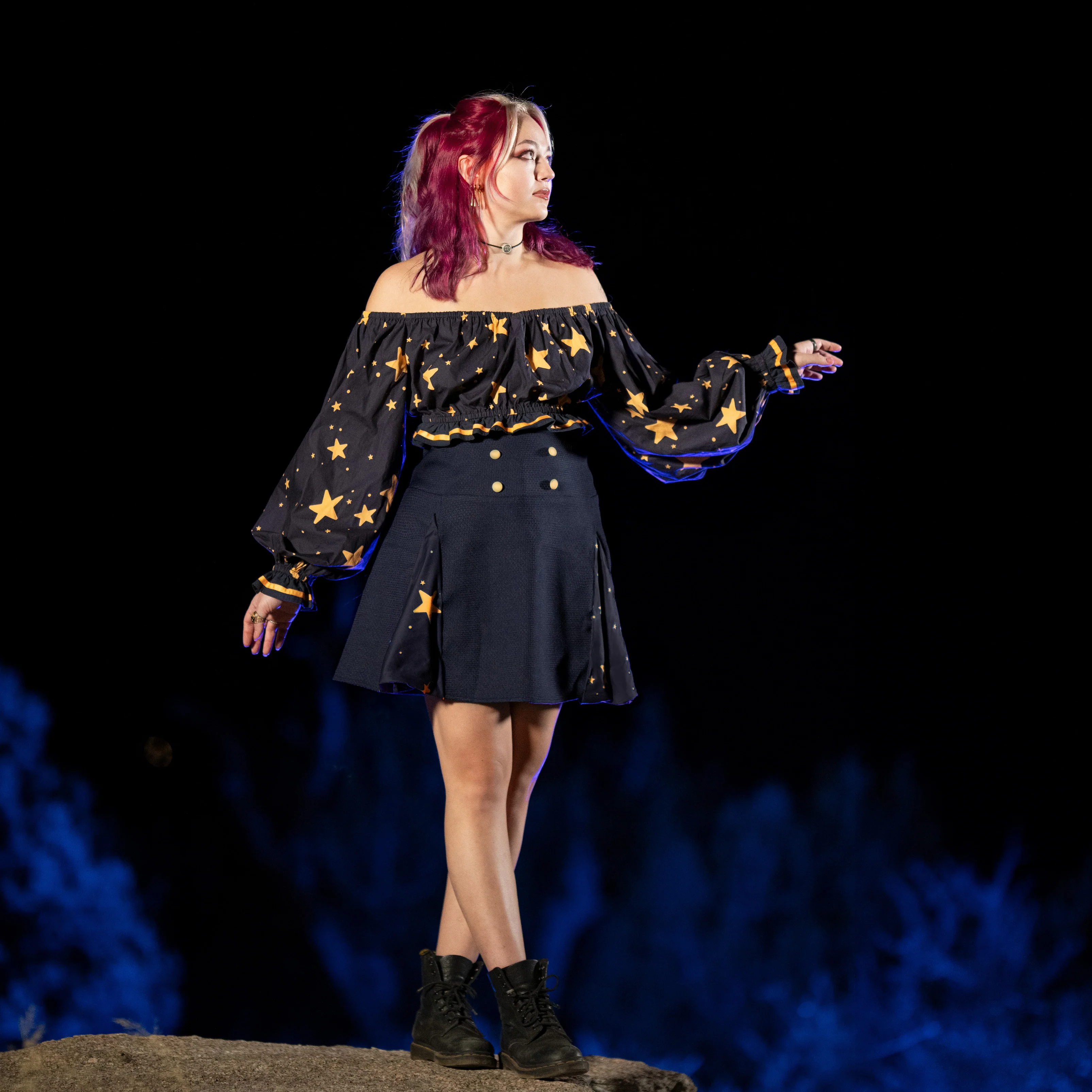 Starry Night Crop Top - Image 4