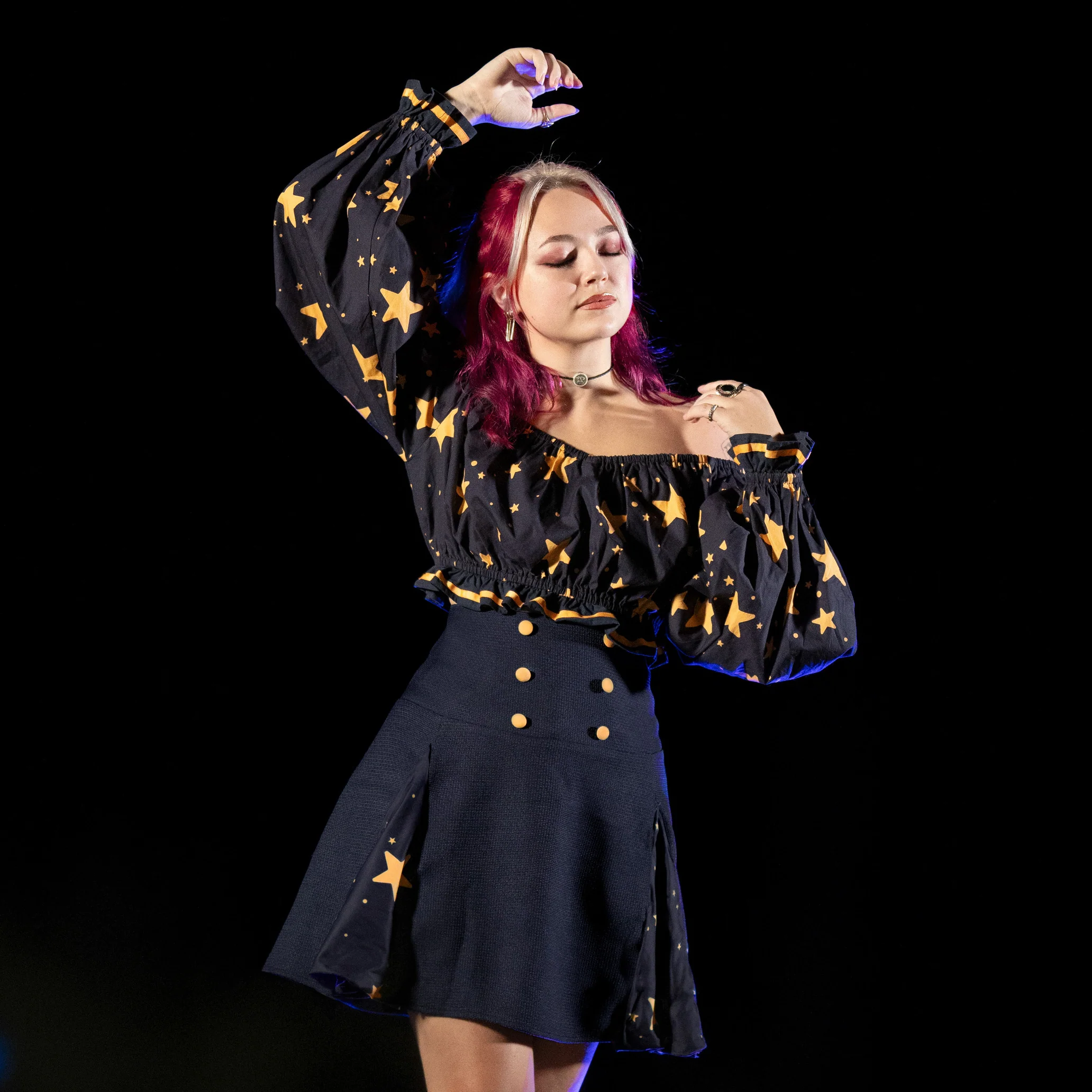 Starry Night Crop Top - Image 5