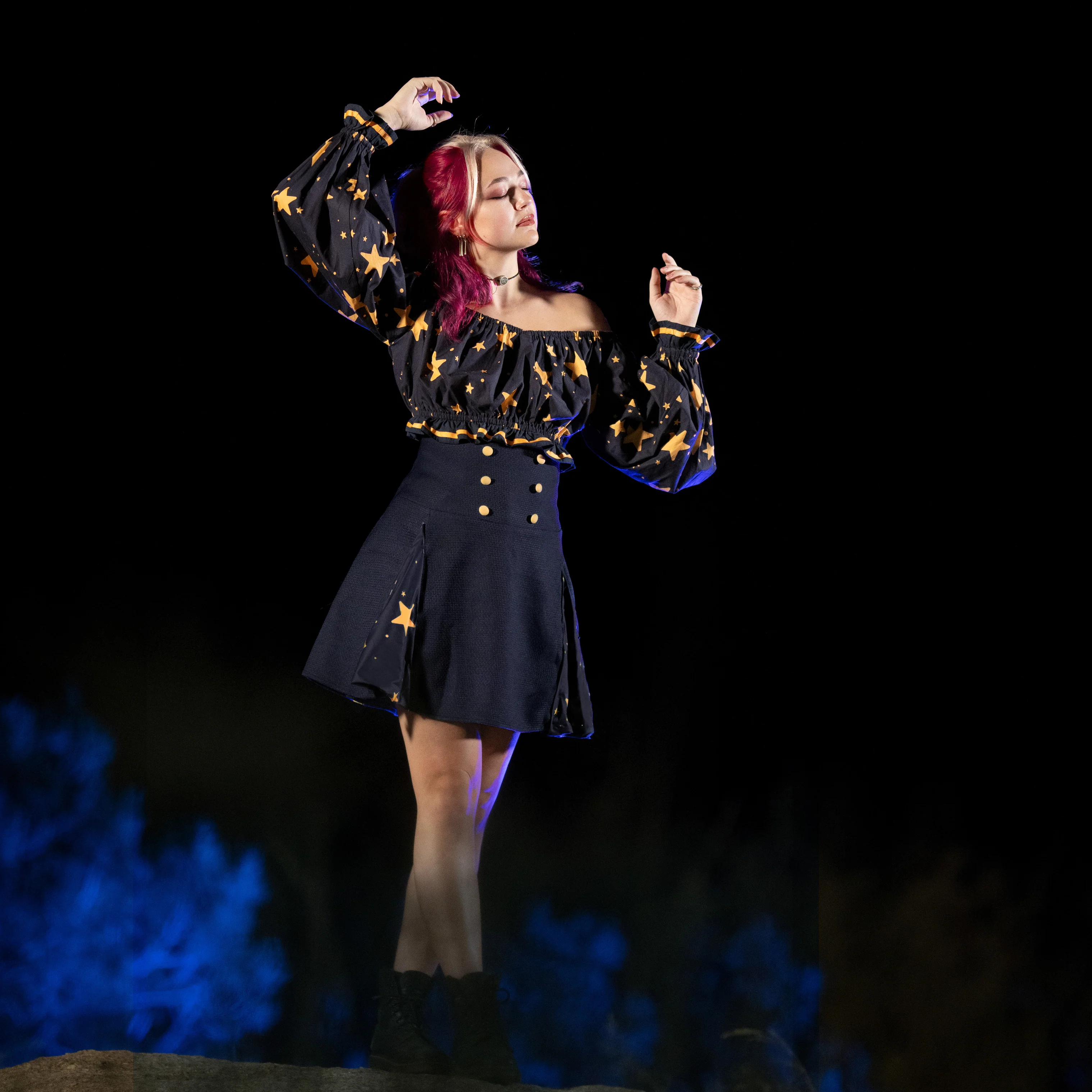 Starry Night Crop Top - Image 6