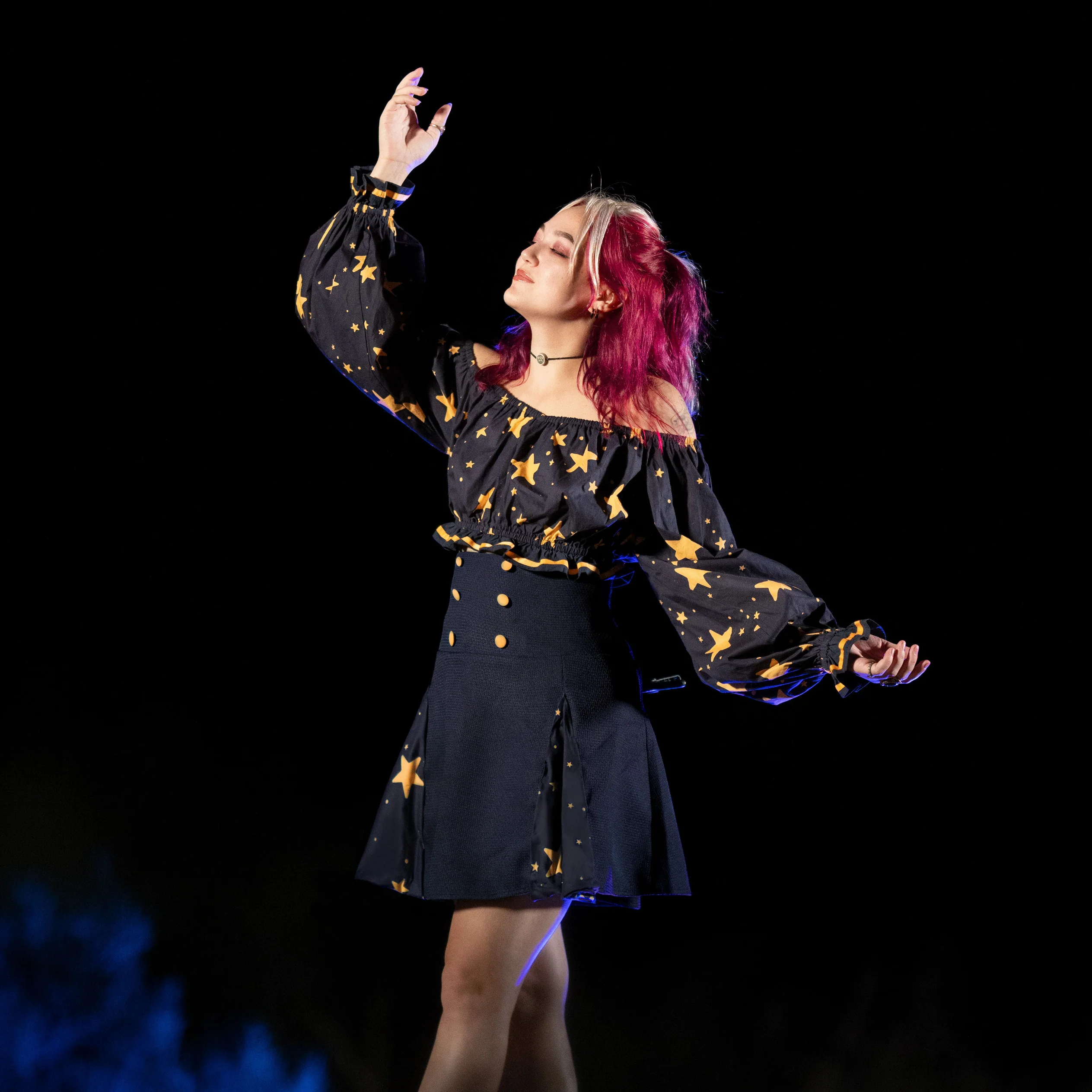 Starry Night Crop Top - Image 7