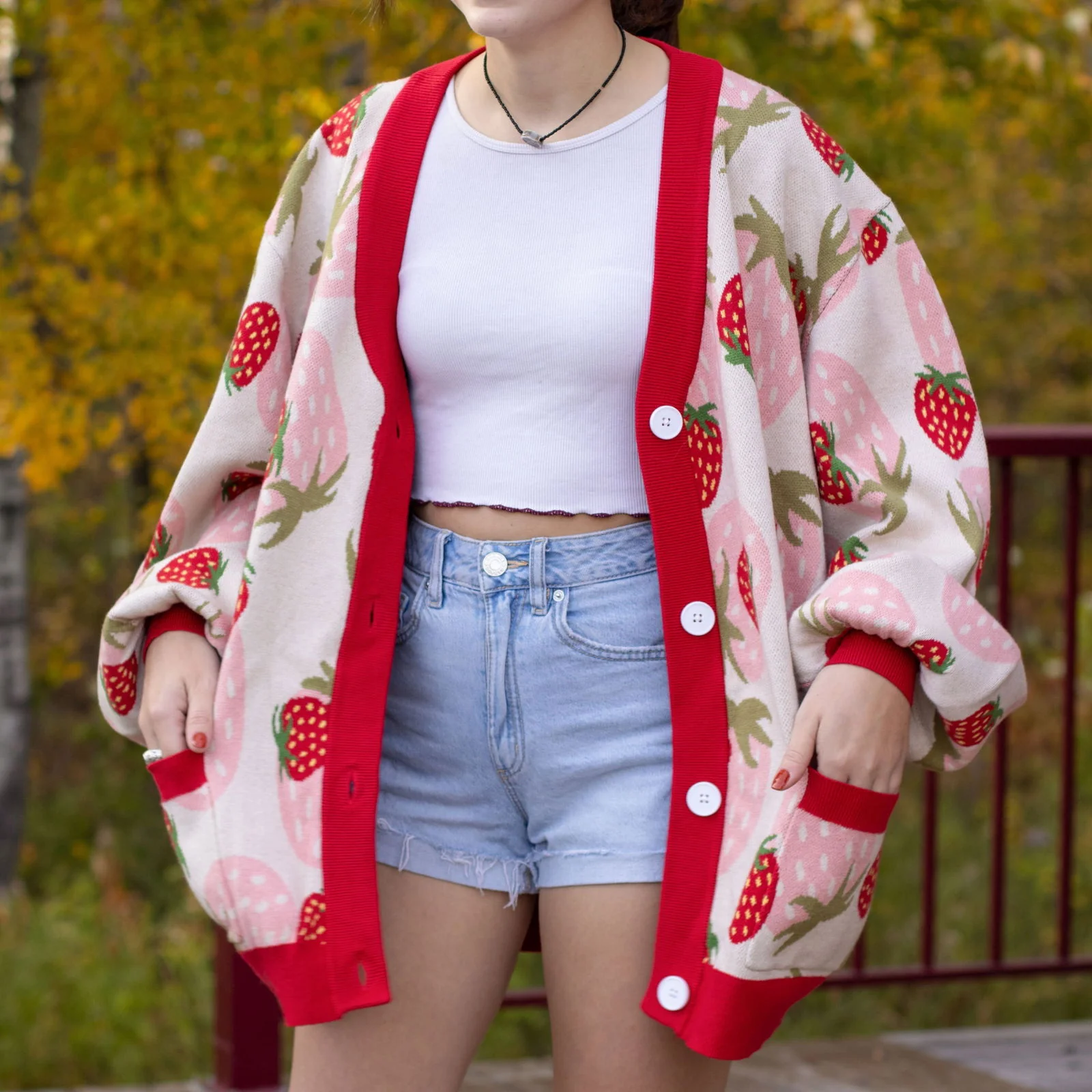 Strawberry Cardigan - Image 8