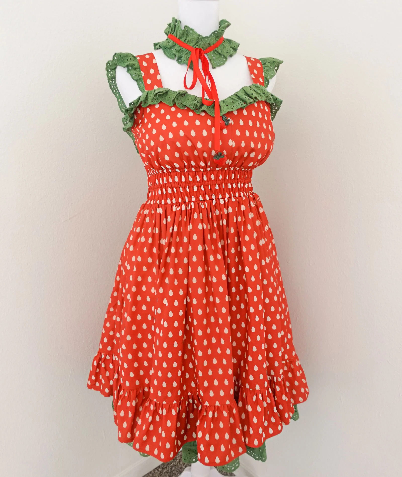 Strawberry Picnic Dress - Image 10