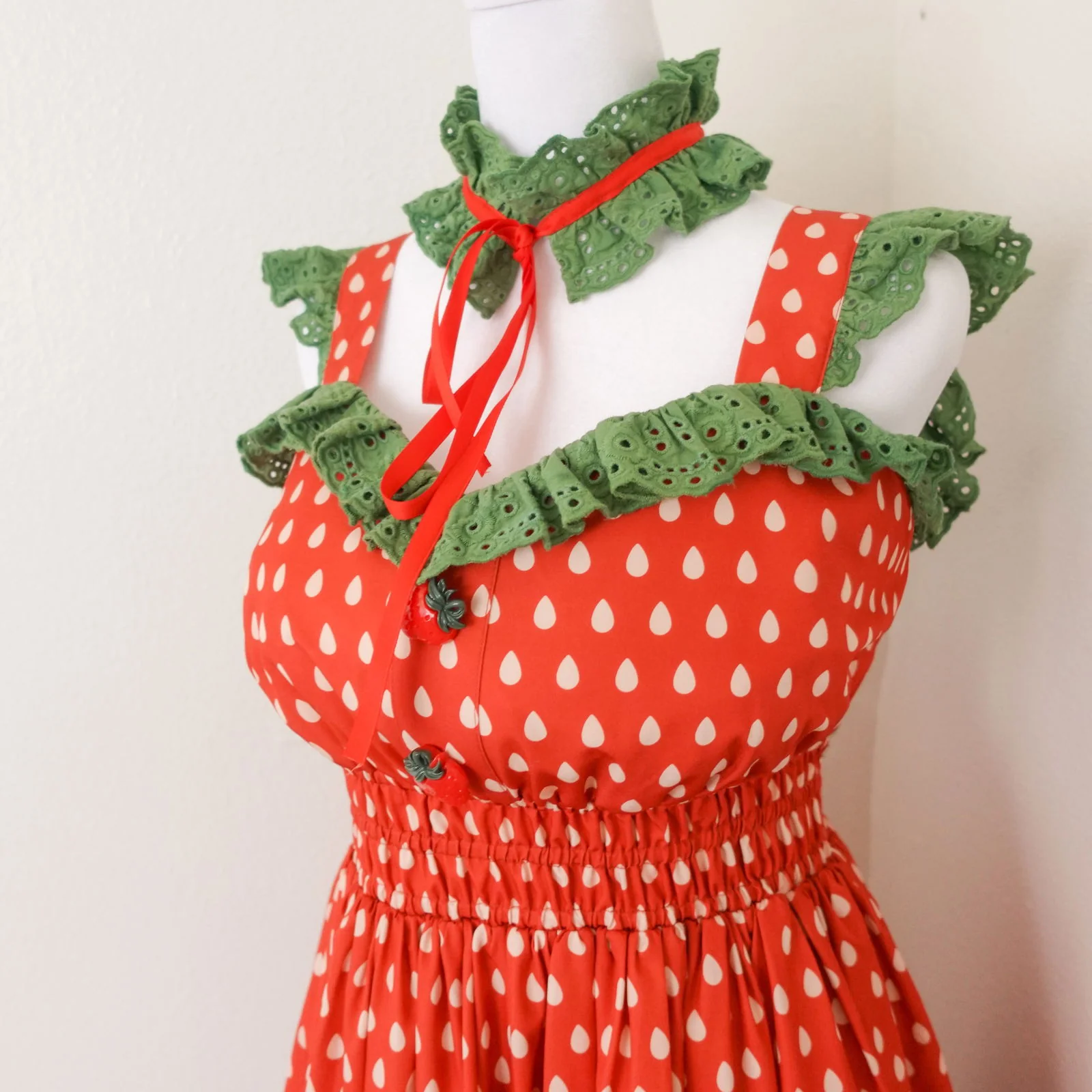 Strawberry Picnic Dress - Image 12