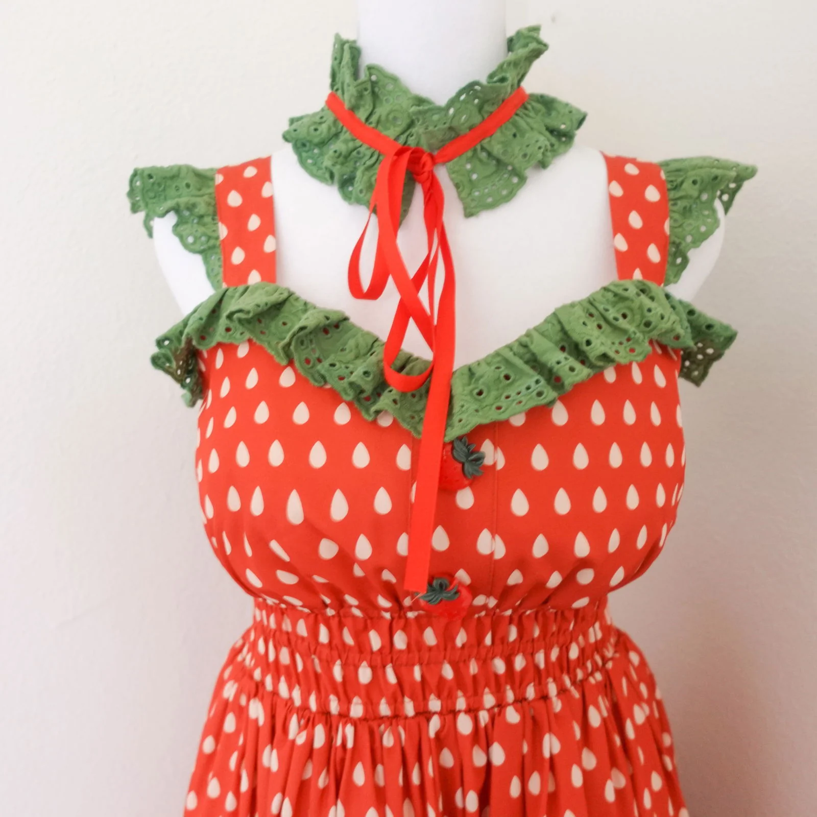 Strawberry Picnic Dress - Image 15
